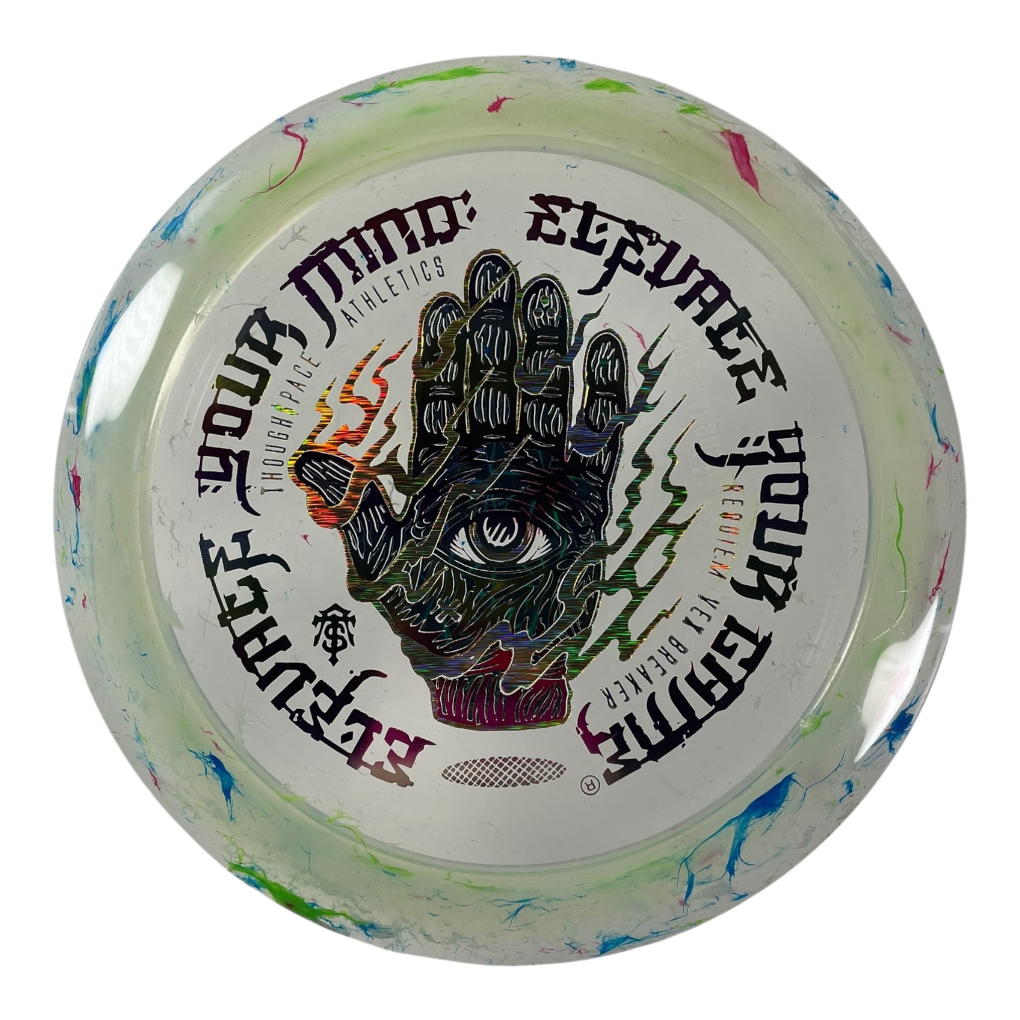 Thought Space Athletics Requiem | Vex Breaker | Sunset/Gold/Holo 167g Disc Golf