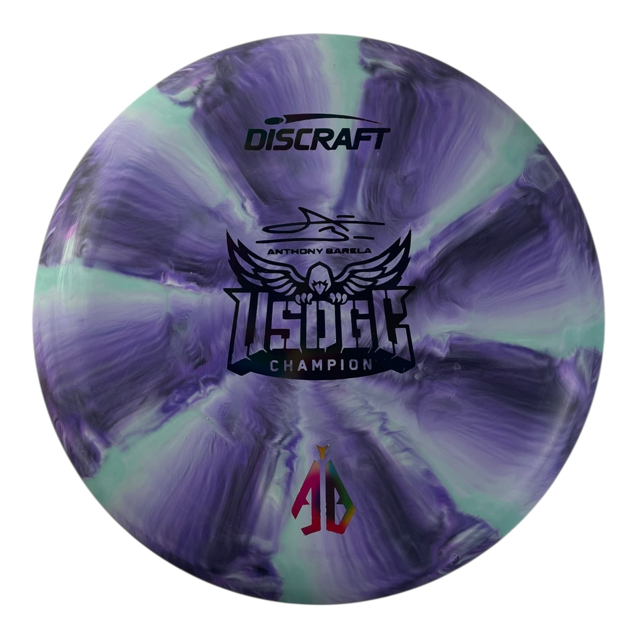 Discraft Focus | CT Swirl | Purple/Rainbow 173g (Anthony Barela USDGC 2025) Disc Golf