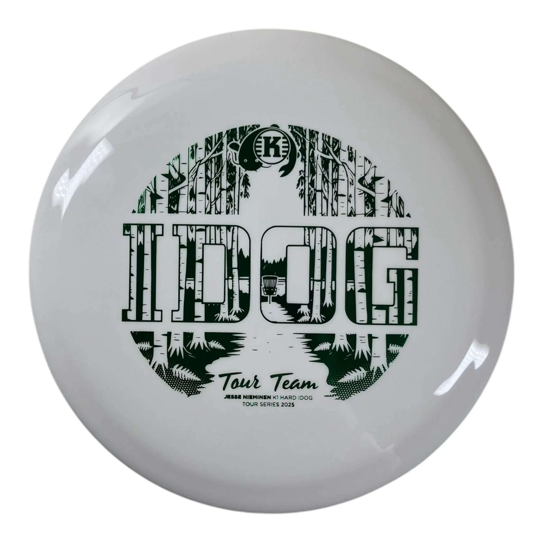 Idog | K1 Hard | White/Green 173-174g (Jesse Nieminen)