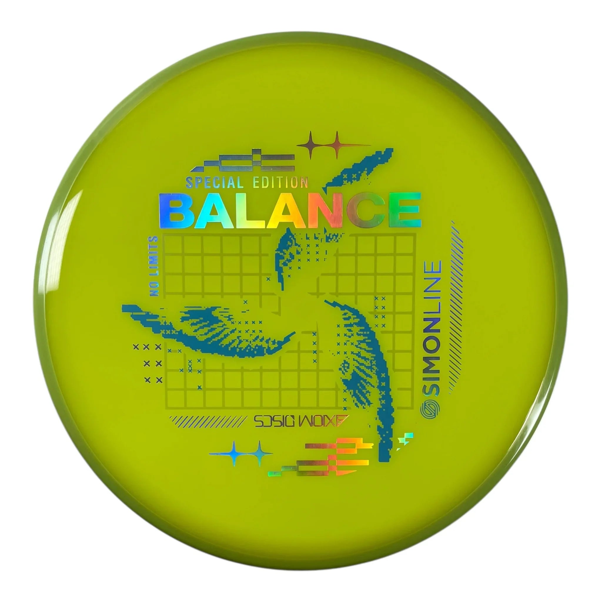 Axiom Discs Balance | Neutron | Yellow/Yellow 176g (Special Edition) Disc Golf
