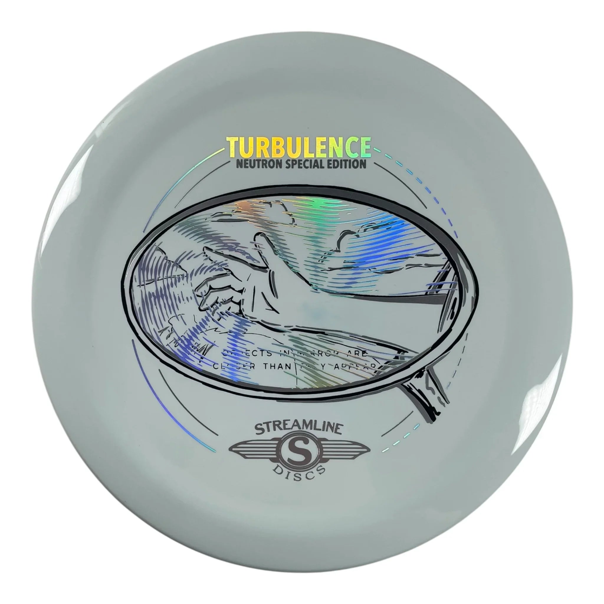 Streamline Discs Turbulence | Neutron | Blue/Holo 174g (Special Edition) Disc Golf