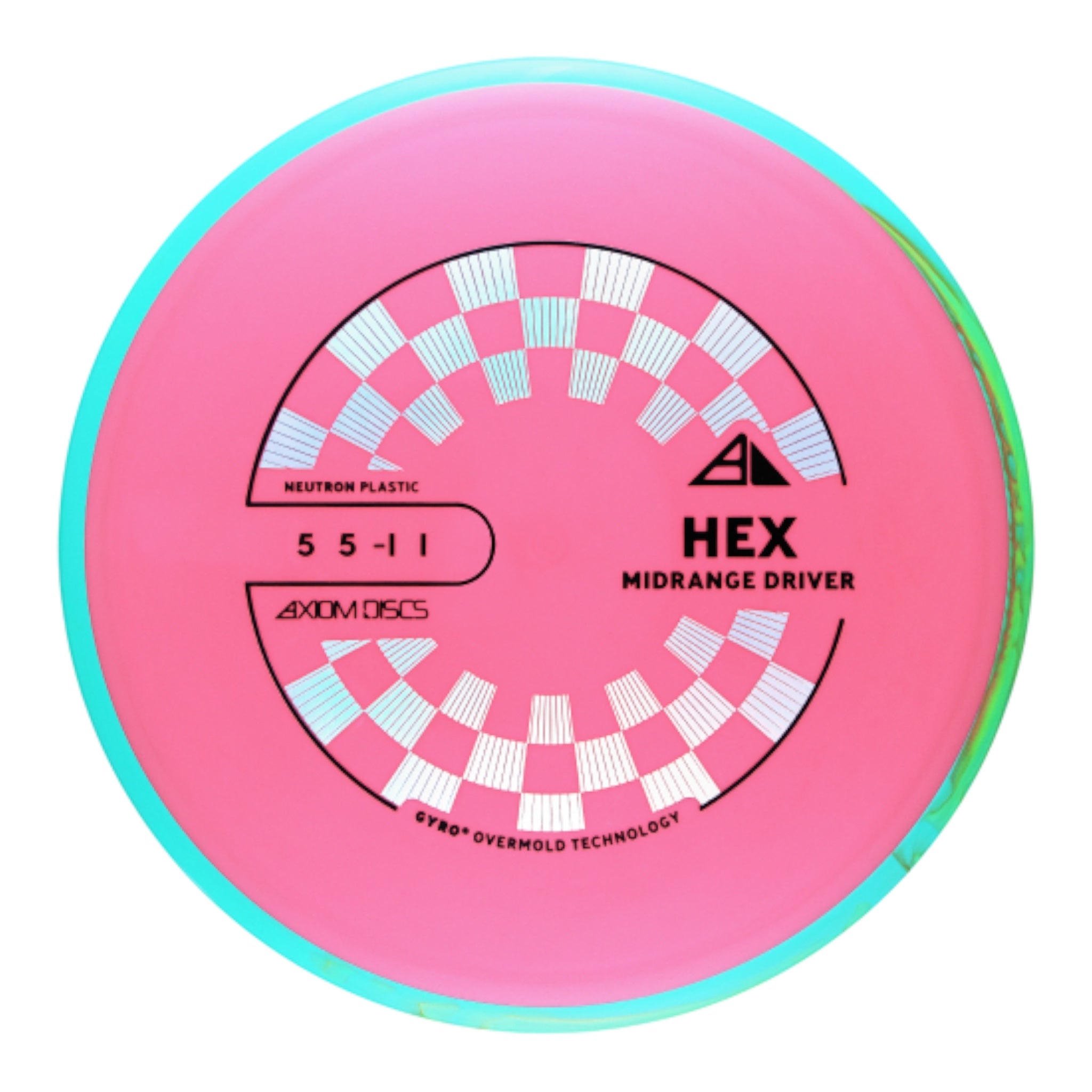 Axiom Discs Hex | Neutron | 165-179g (Project Lab Coat) Disc Golf