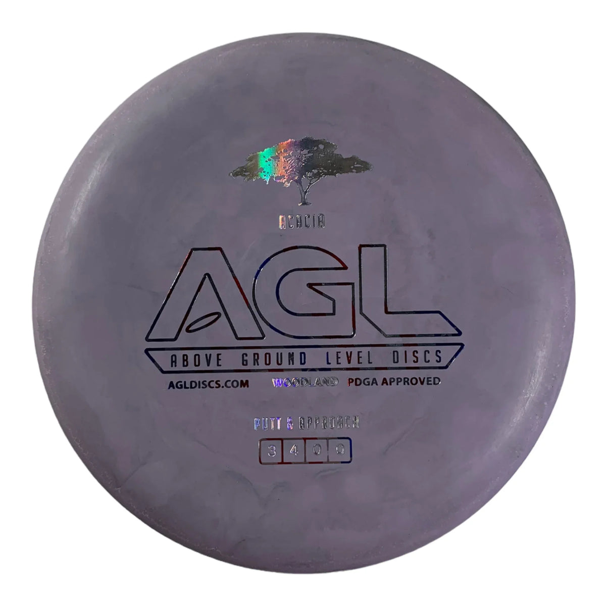 Above Ground Level Acacia | Woodland | Purple/USA 172g Disc Golf