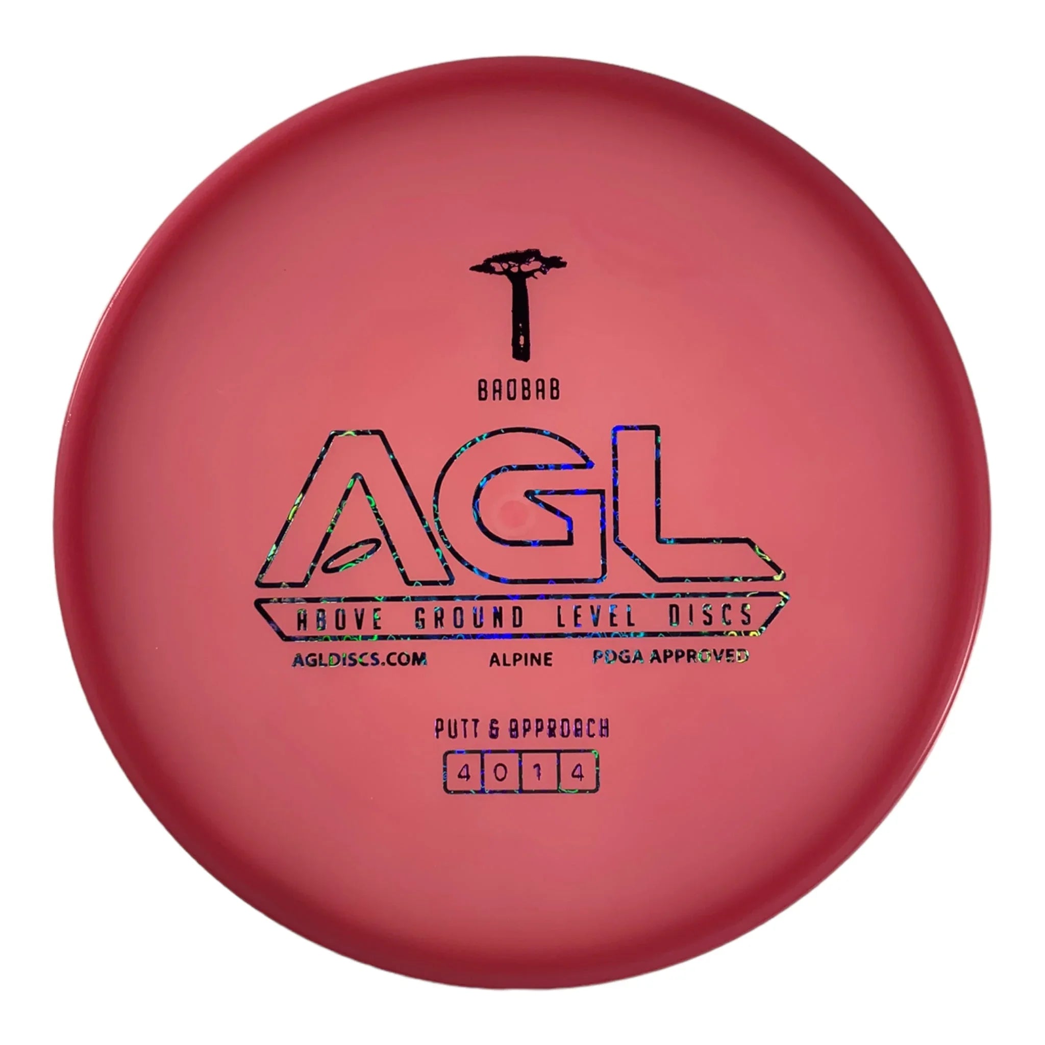Above Ground Level Baobab | Alpine | Pink/Blue 169g Disc Golf