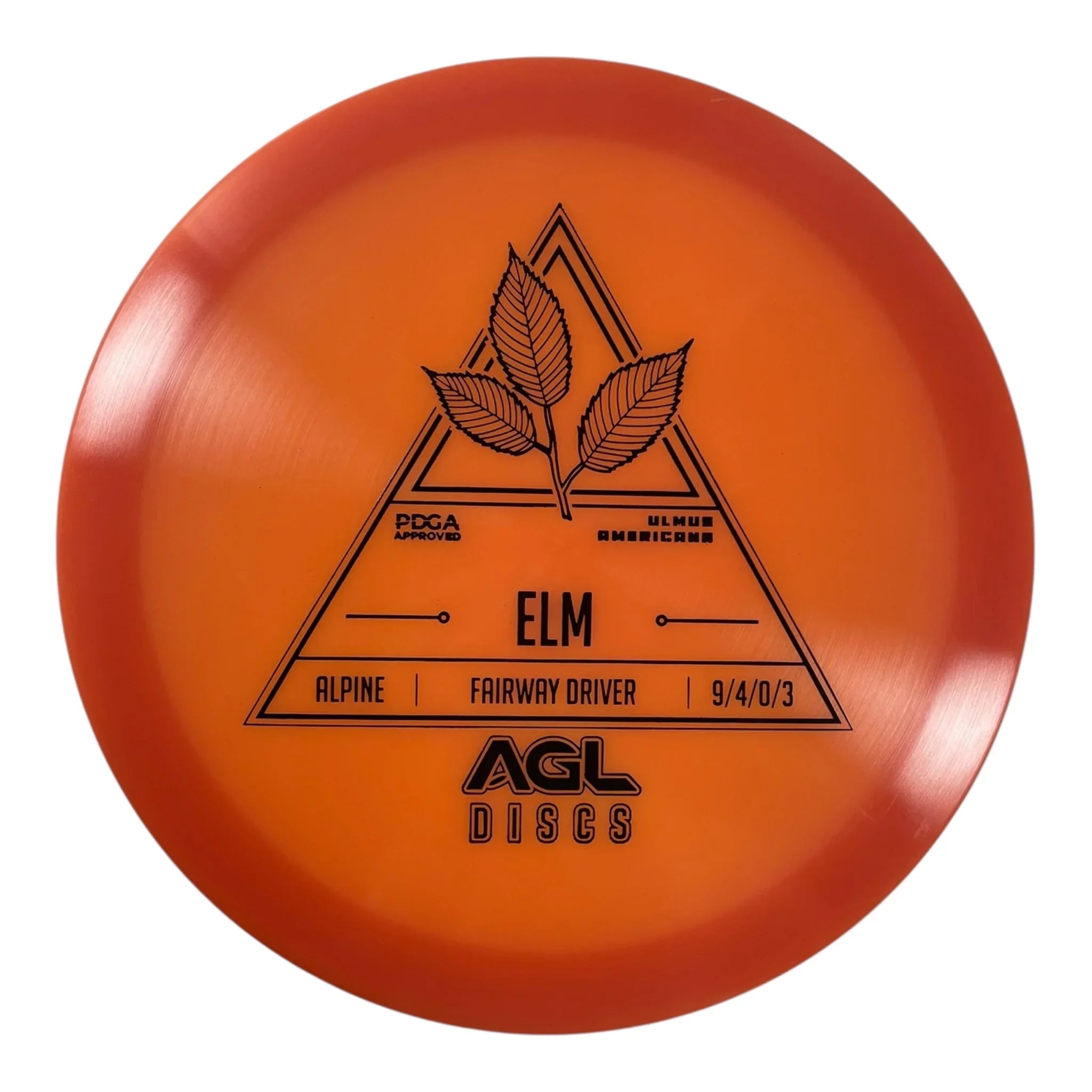 Above Ground Level Elm | Alpine | Pink/Black 172g Disc Golf