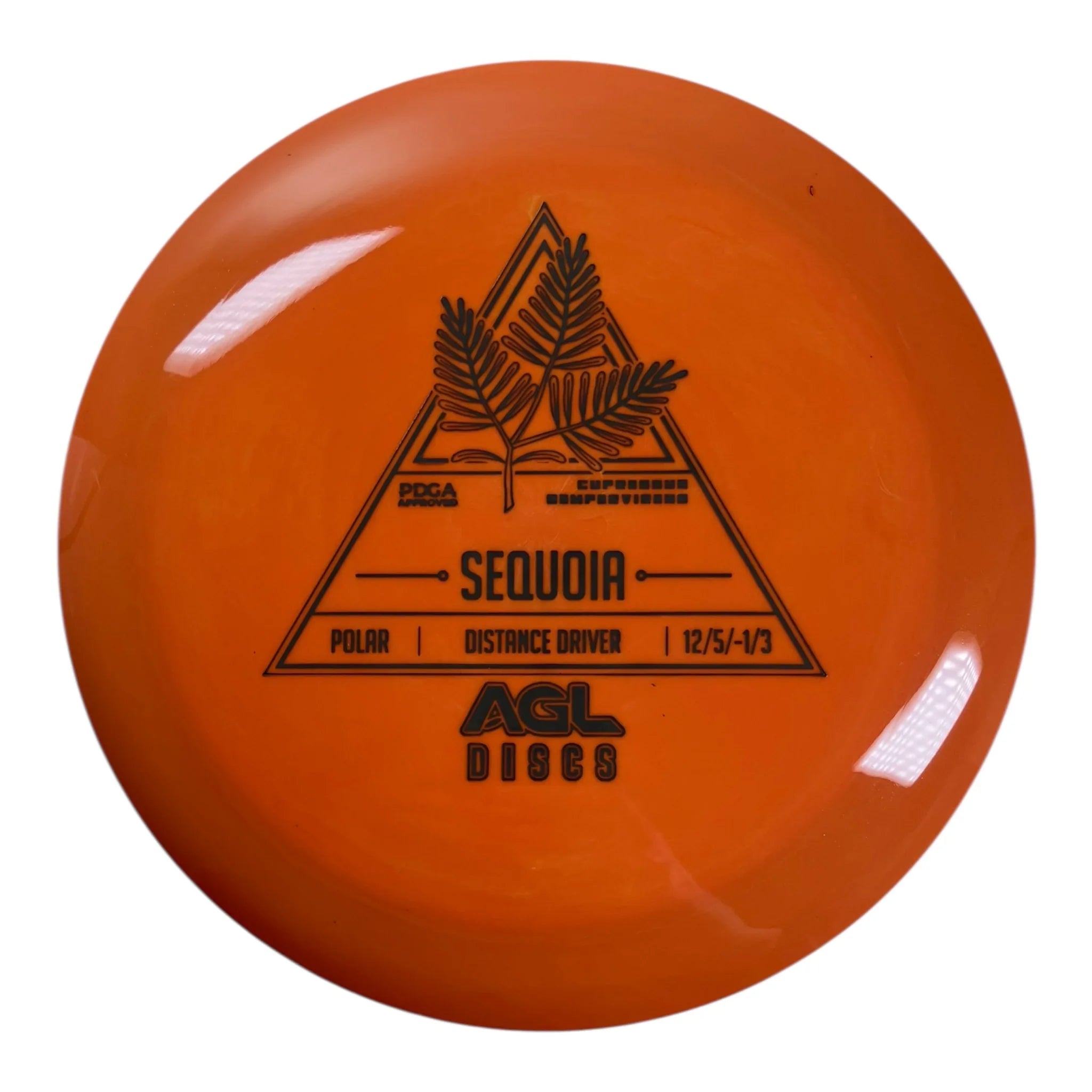 Above Ground Level Sequoia | Polar | Orange/Grey 167g Disc Golf