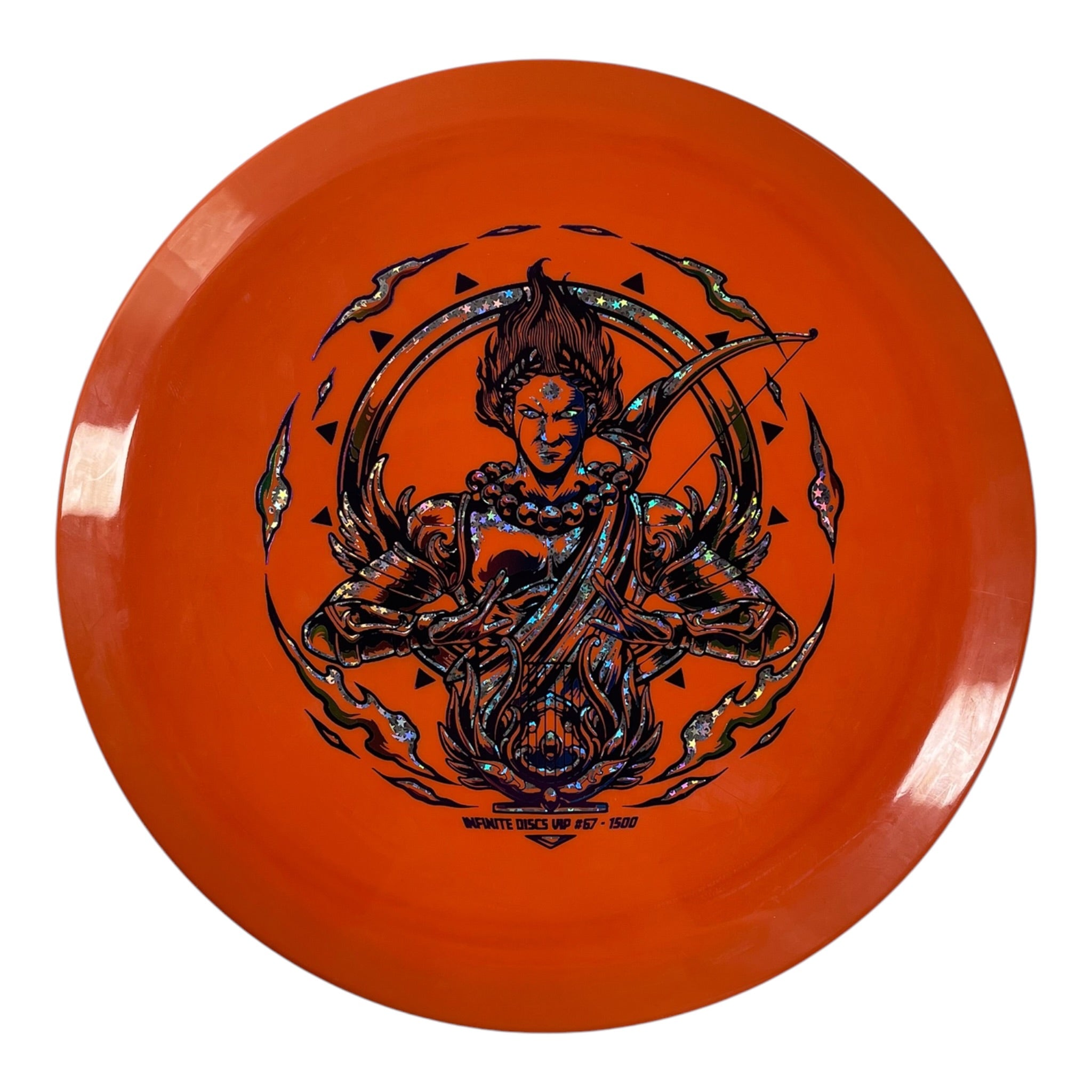 Alfa Discs Apollo | Chrome | Orange/Sparkle 177g (VIP Series