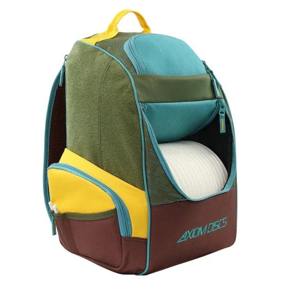Axiom Discs Shuttle Backpack with Velcro Disc Golf