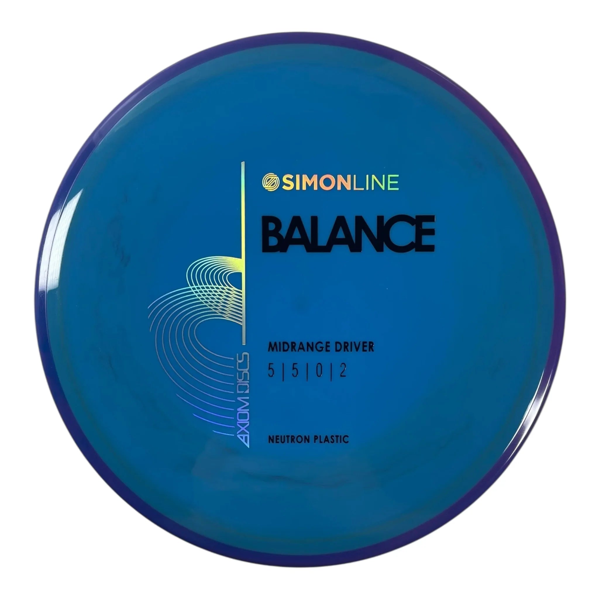 Axiom Discs Balance | Neutron | Blue/Purple 166g (Simon Lizotte) Disc Golf