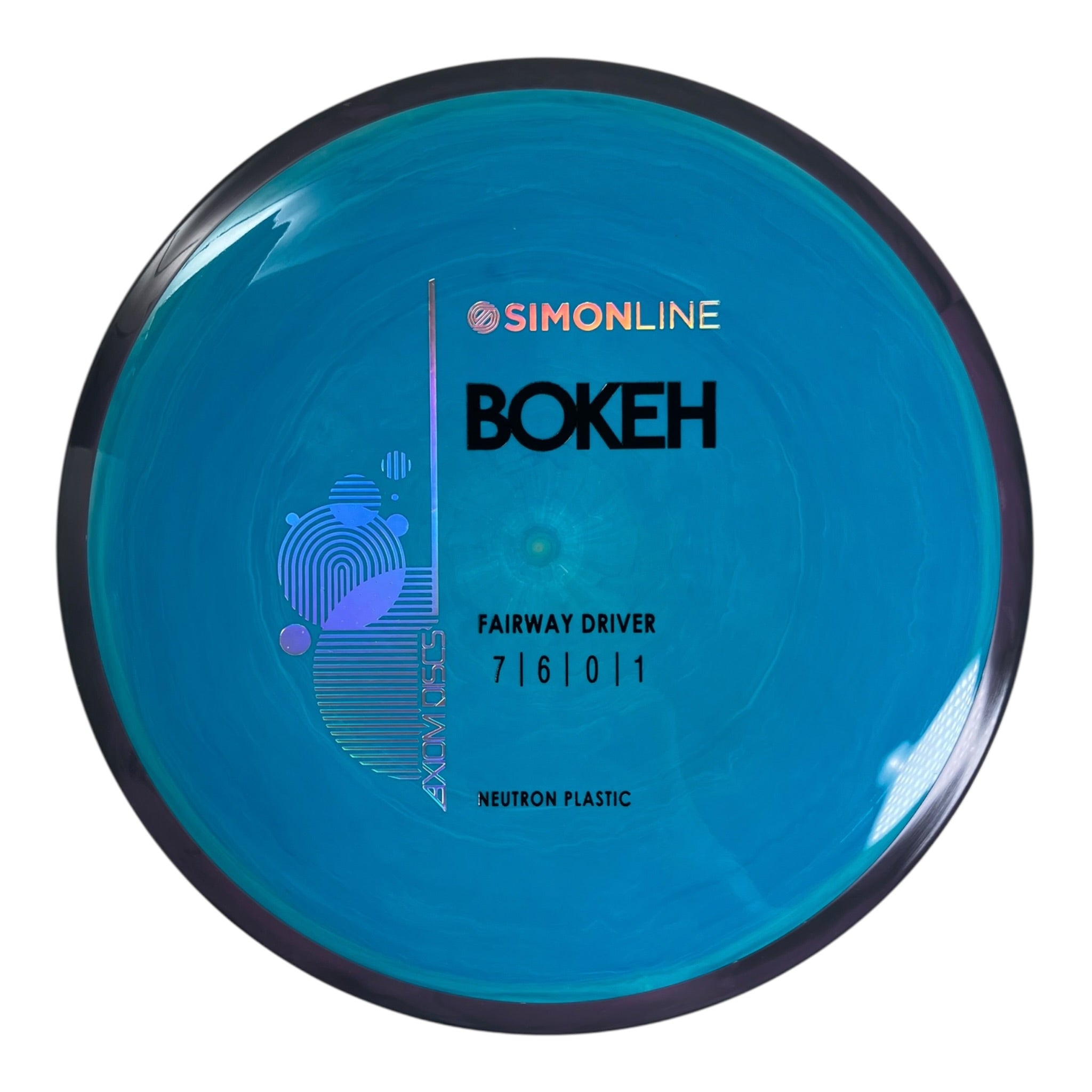 Axiom Discs Bokeh | Neutron | Blue/Purple 174g Disc Golf