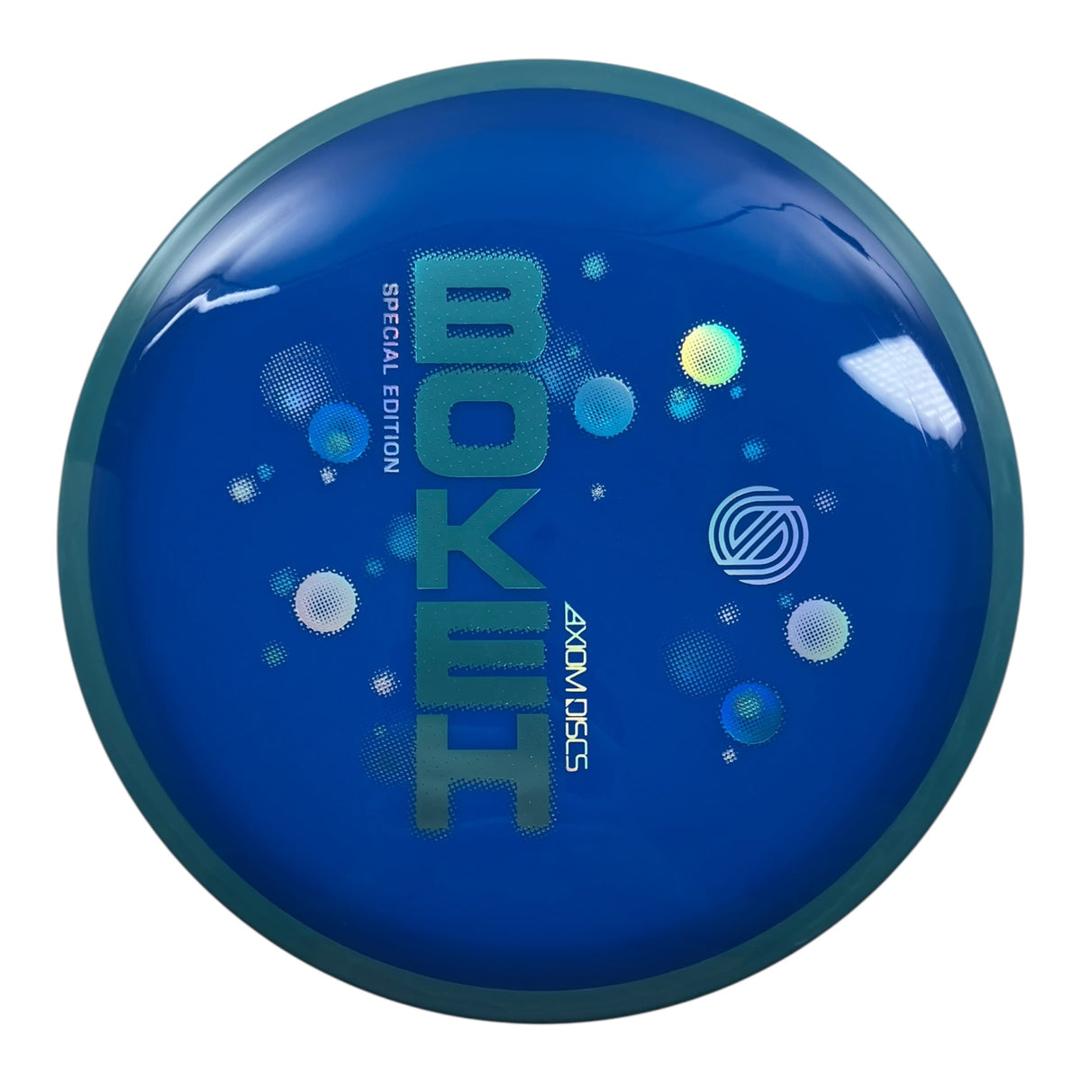 Axiom Discs Bokeh | Neutron | Blue/Teal 172-174g (Special Edition) Disc Golf