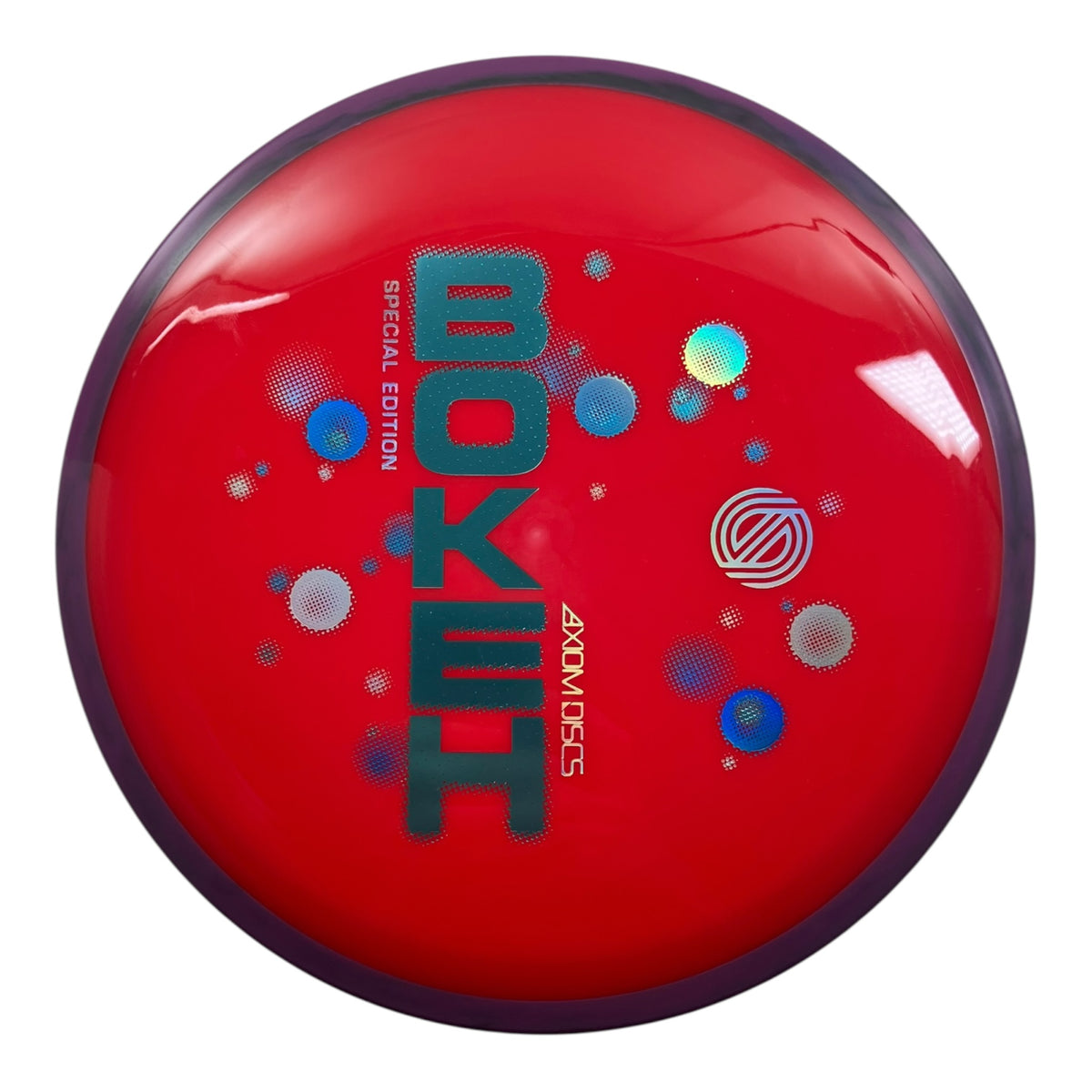 Axiom Discs Bokeh | Neutron | Red/Purple 172g (Special Edition) Disc Golf
