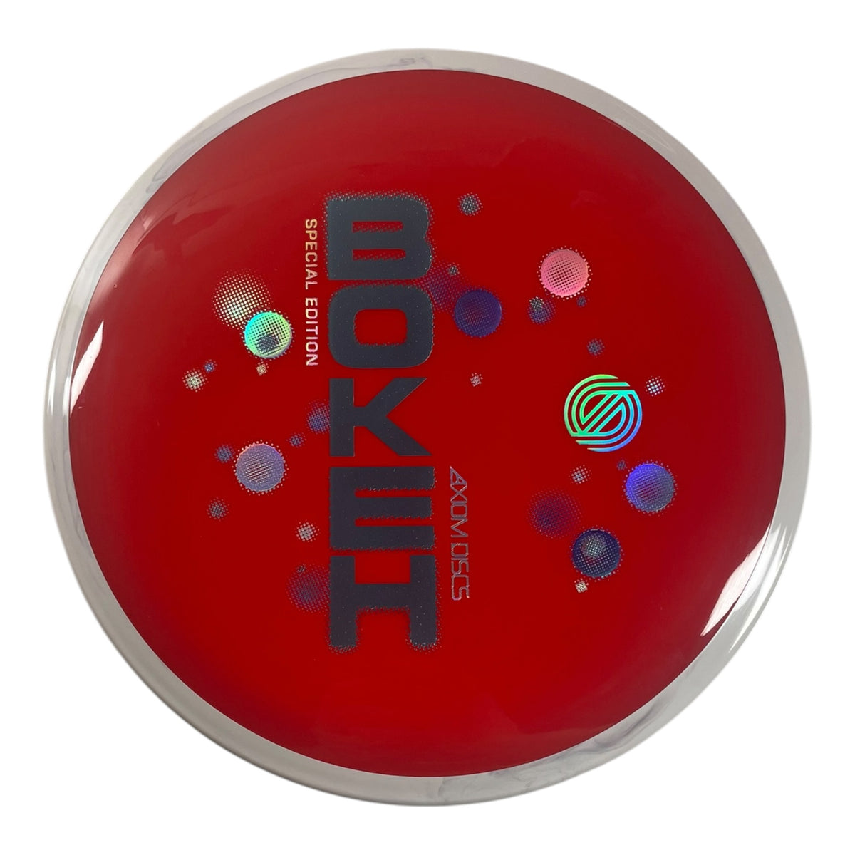 Axiom Discs Bokeh | Neutron | Red/White 168g (Special Edition) Disc Golf