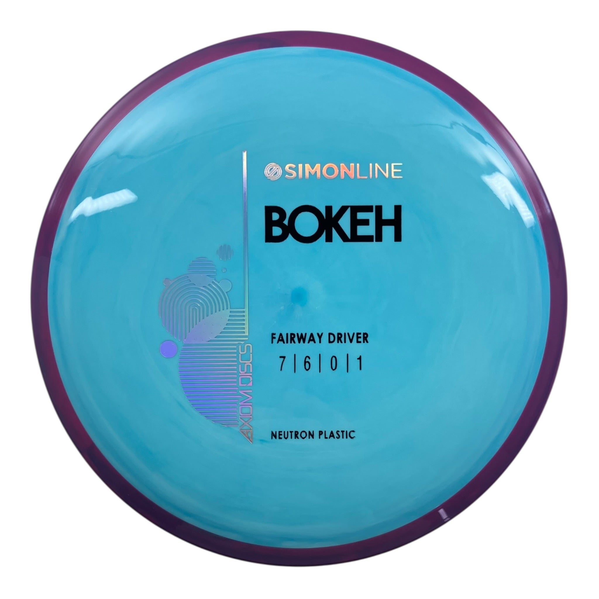 Axiom Discs Bokeh | Neutron | Teal/Purple 166-175g Disc Golf