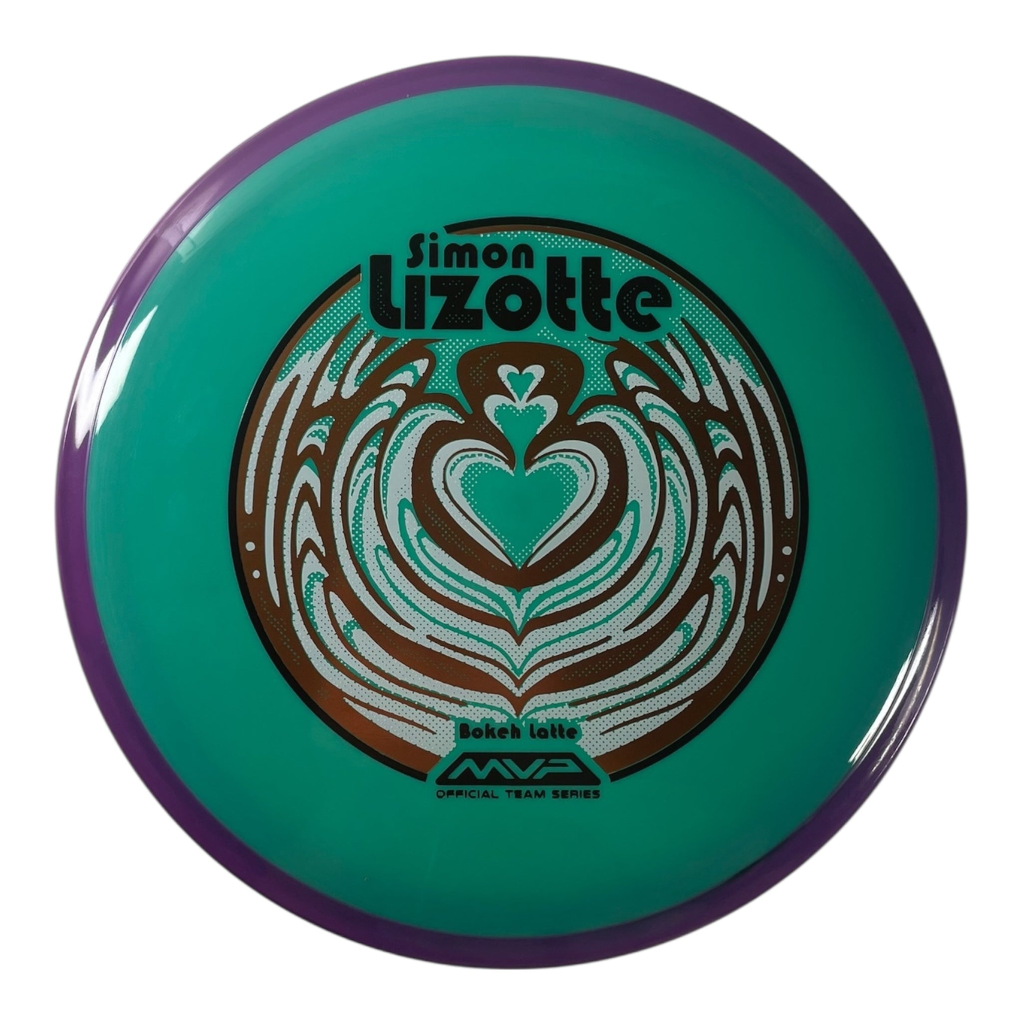 Axiom Discs Bokeh | Neutron | Teal/Purple 175g (Simon Lizotte - Bokeh Latte) Disc Golf