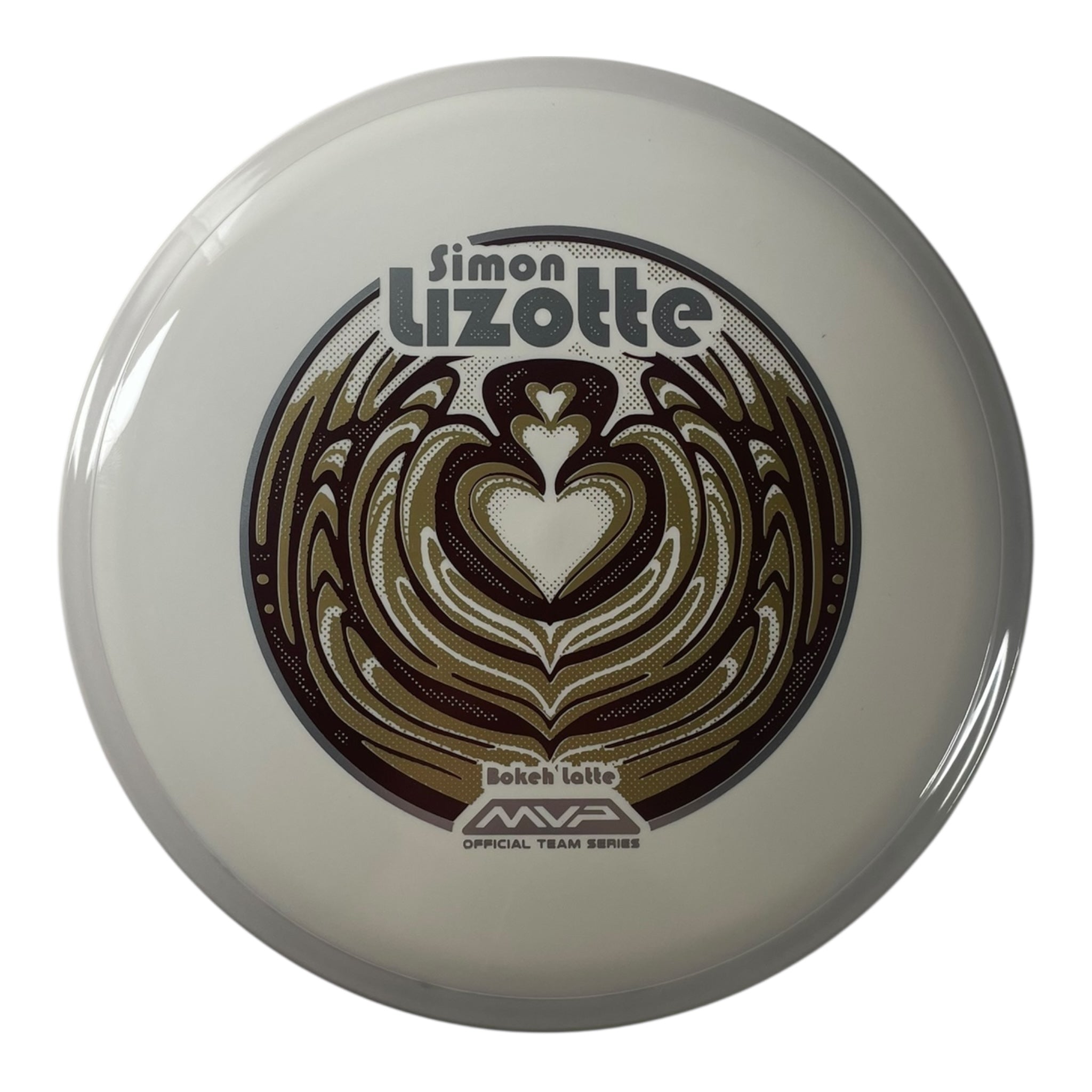 Axiom Discs Bokeh | Neutron | White/White 175g (Simon Lizotte - Bokeh Latte) Disc Golf