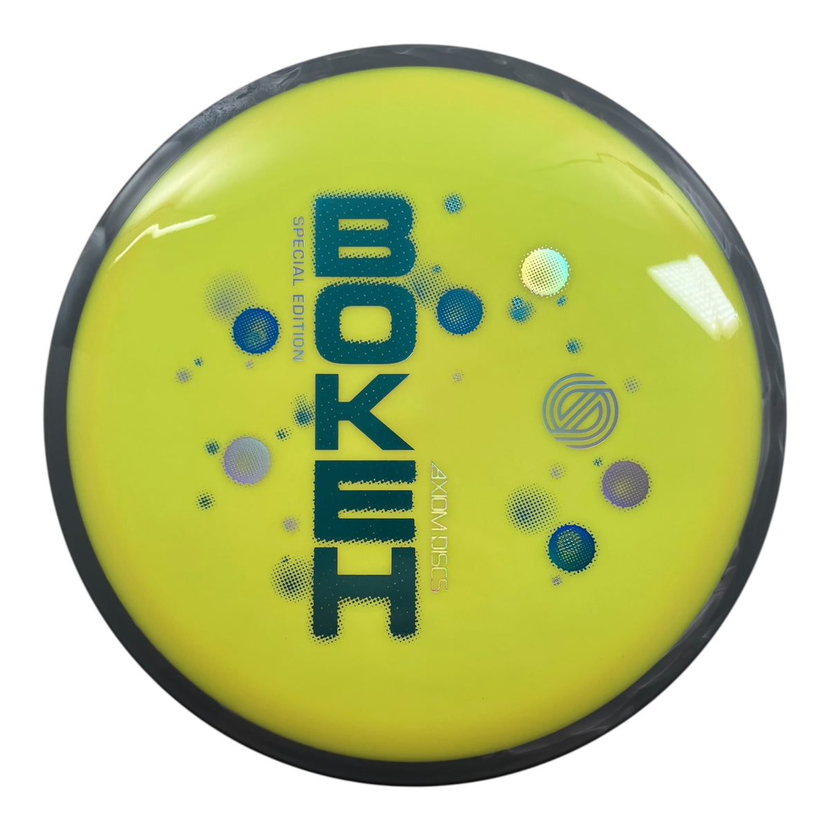 Axiom Discs Bokeh | Neutron | Yellow/Grey 168g (Special Edition) Disc Golf