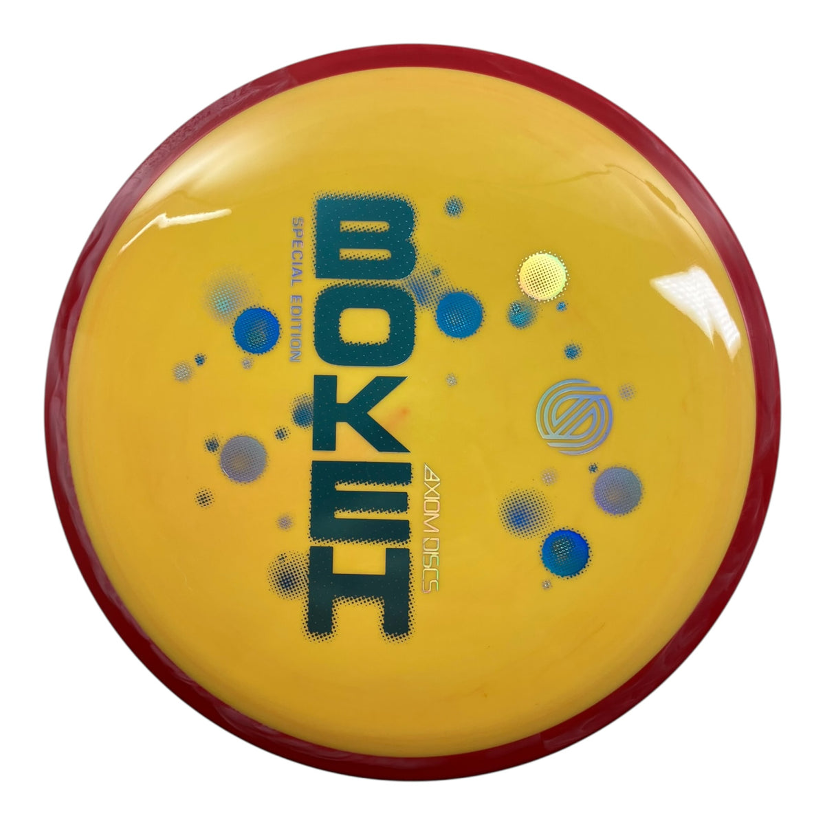 Axiom Discs Bokeh | Neutron | Yellow/Red 173g (Special Edition) Disc Golf