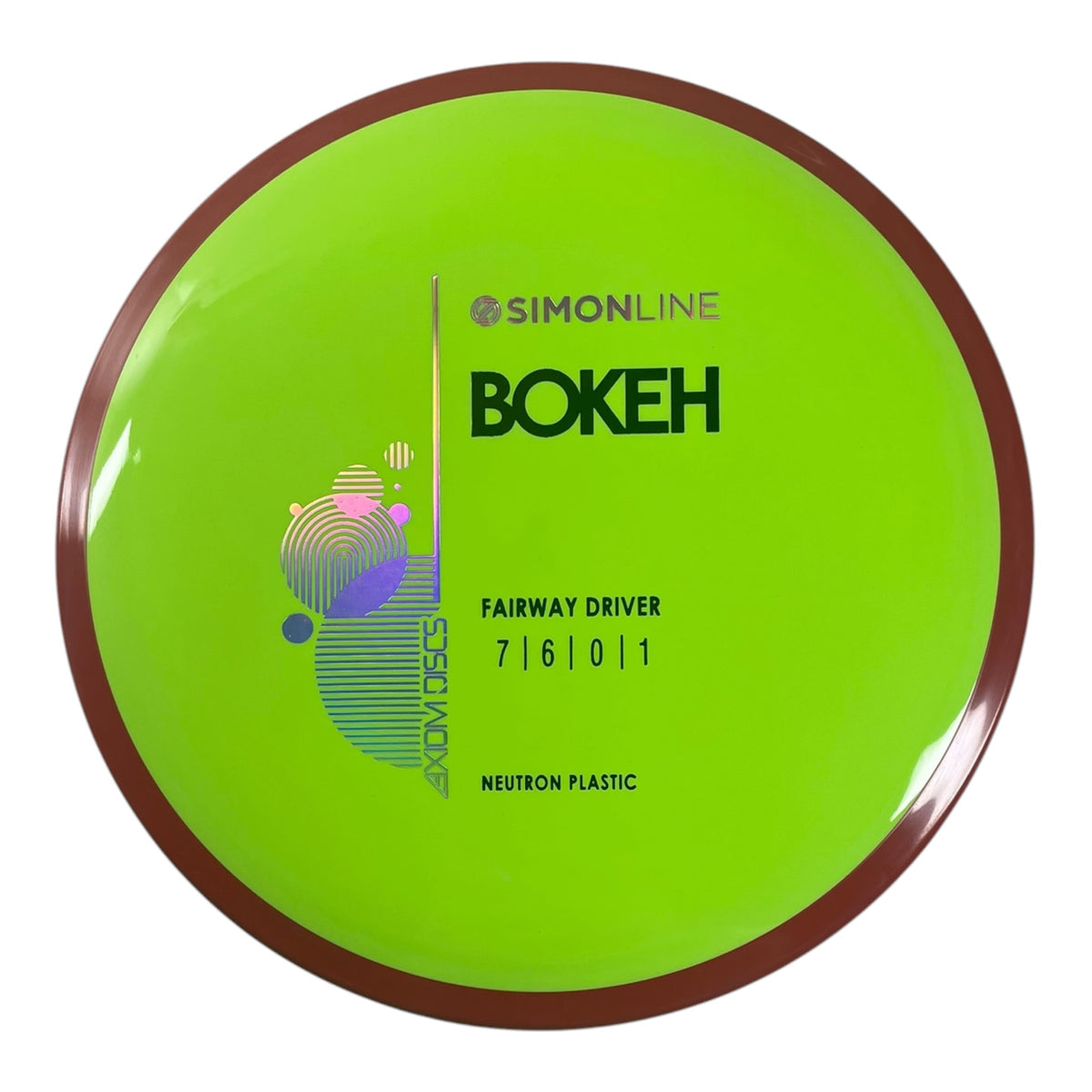 Axiom Discs Bokeh | Neutron | Yellow/Red 175g Disc Golf