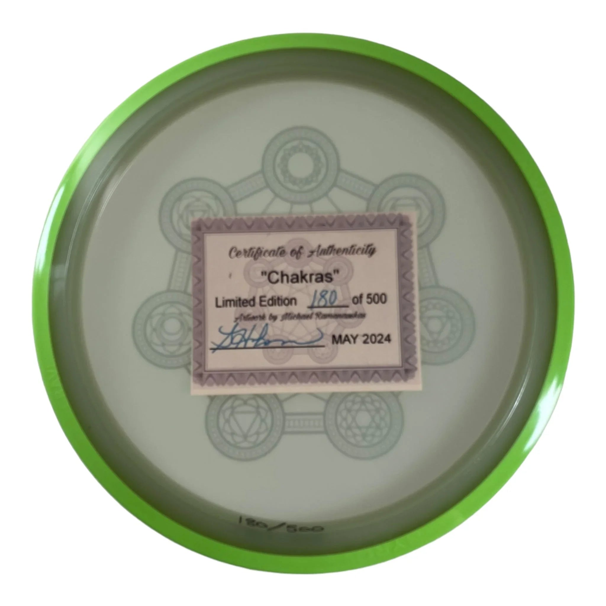 Axiom Discs Crave | Eclipse | Chakras 173g 180/500 (Sarah Hokom) Disc Golf