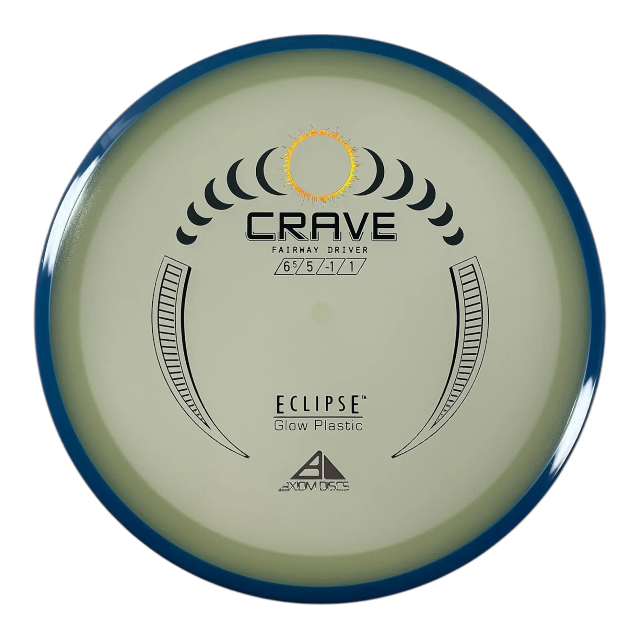 Axiom Discs Crave | Eclipse | Glow/Blue 174g Disc Golf