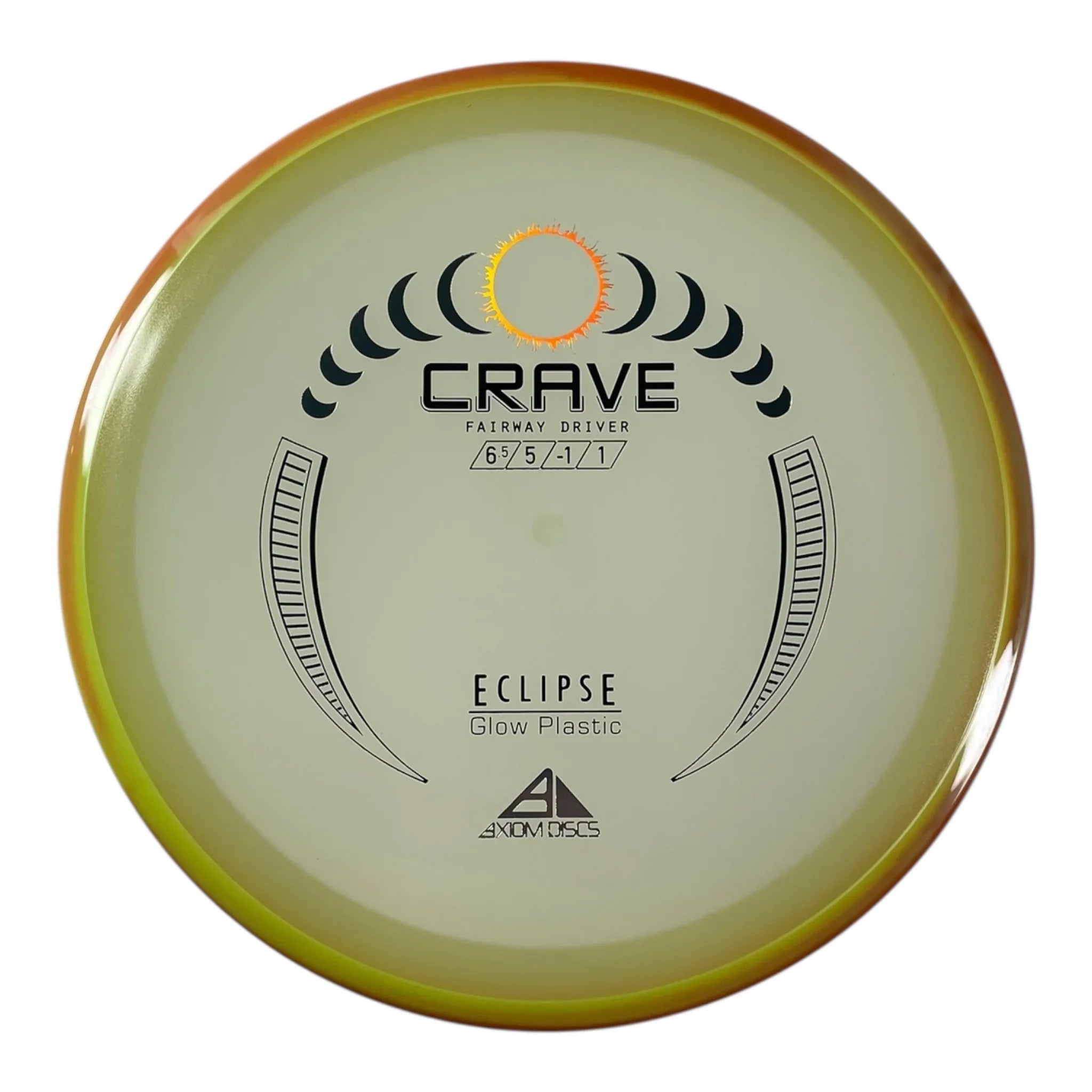 Axiom Discs Crave | Eclipse | Glow/Orange 169g Disc Golf