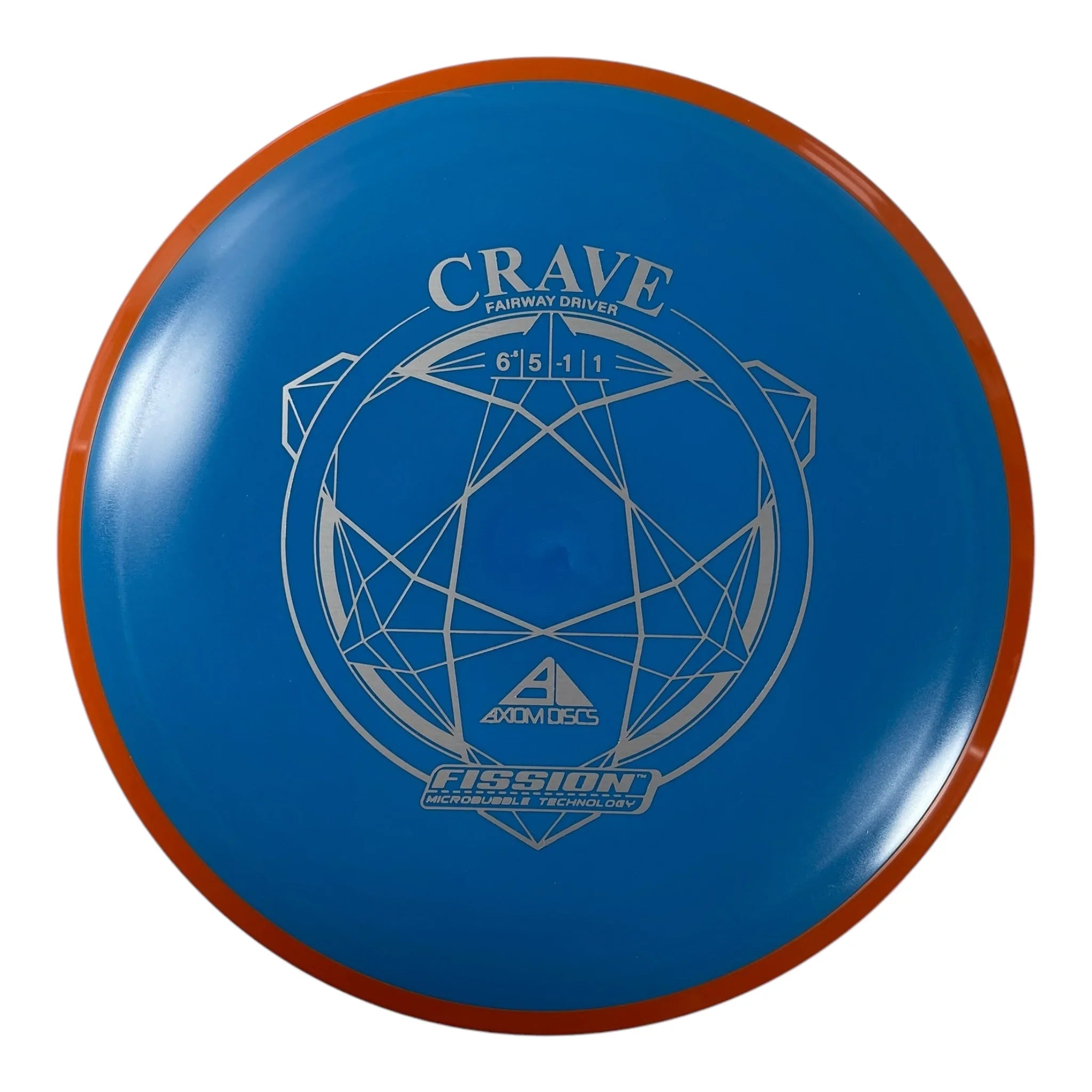 Axiom Discs Crave | Fission | Blue/Orange 157g Disc Golf