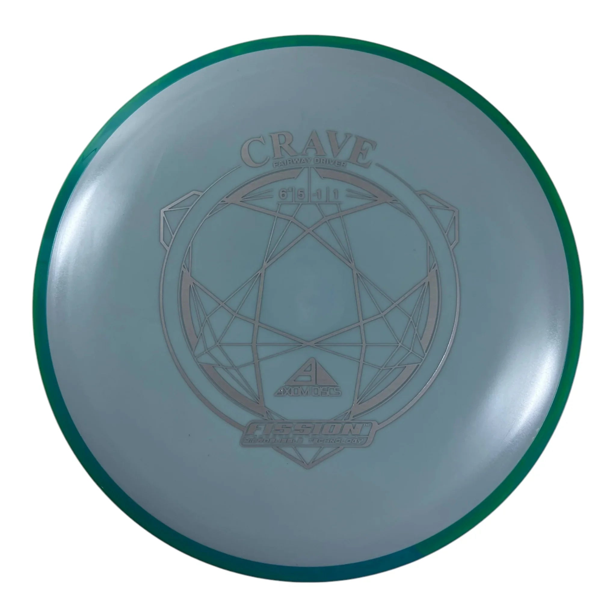 Axiom Discs Crave | Fission | Blue/Teal 152g Disc Golf