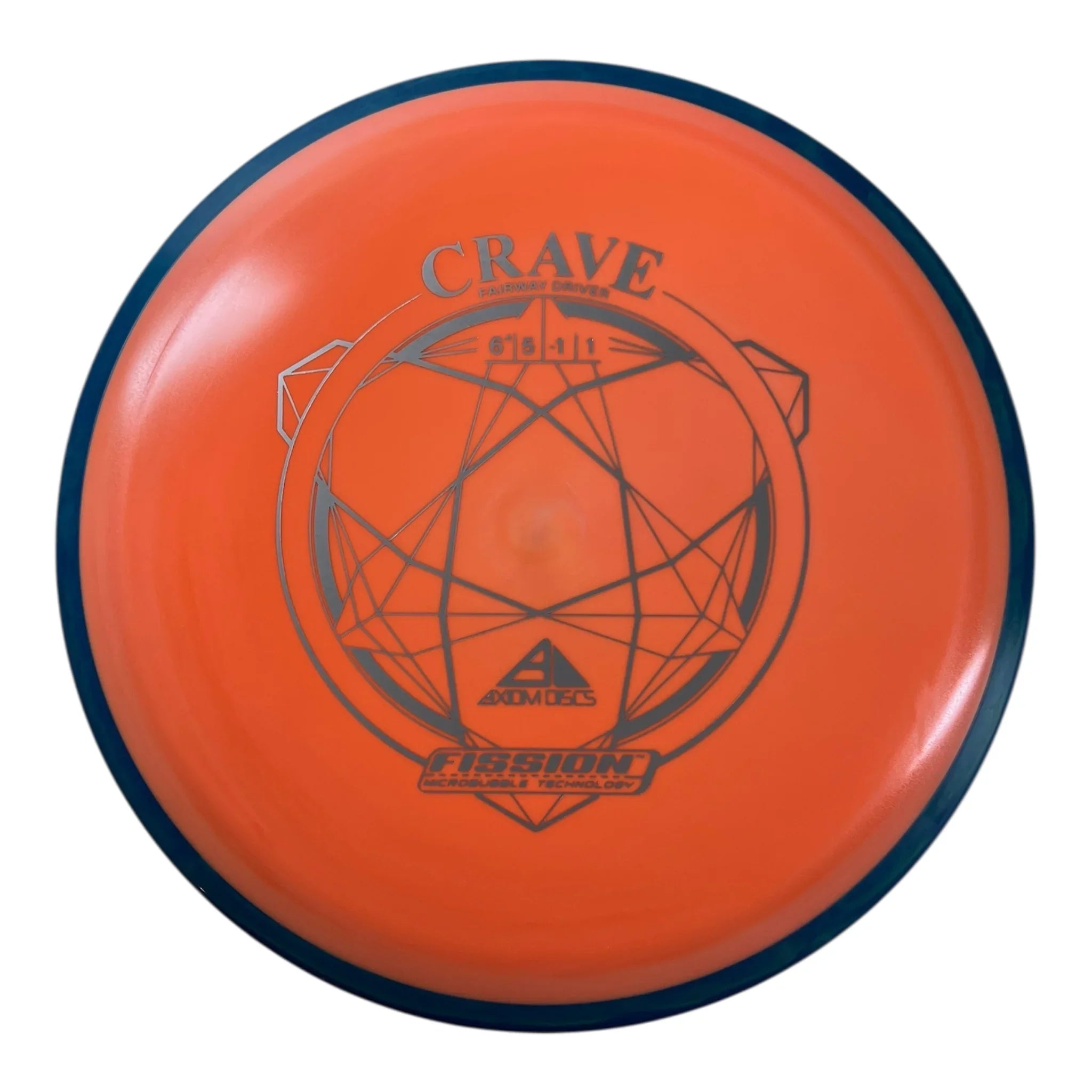Axiom Discs Crave | Fission | Orange/Blue 165g Disc Golf