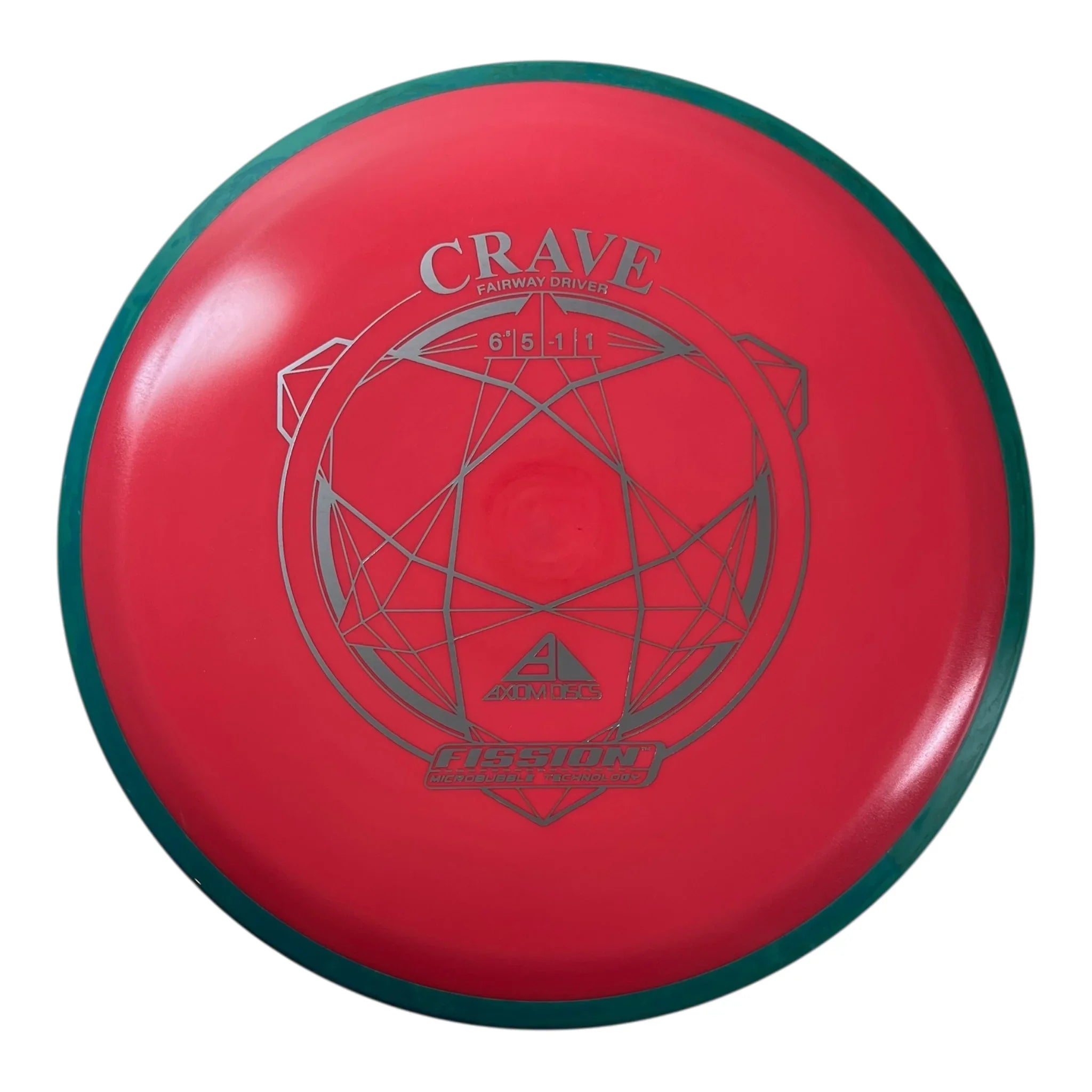 Axiom Discs Crave | Fission | Pink/Blue 166g Disc Golf