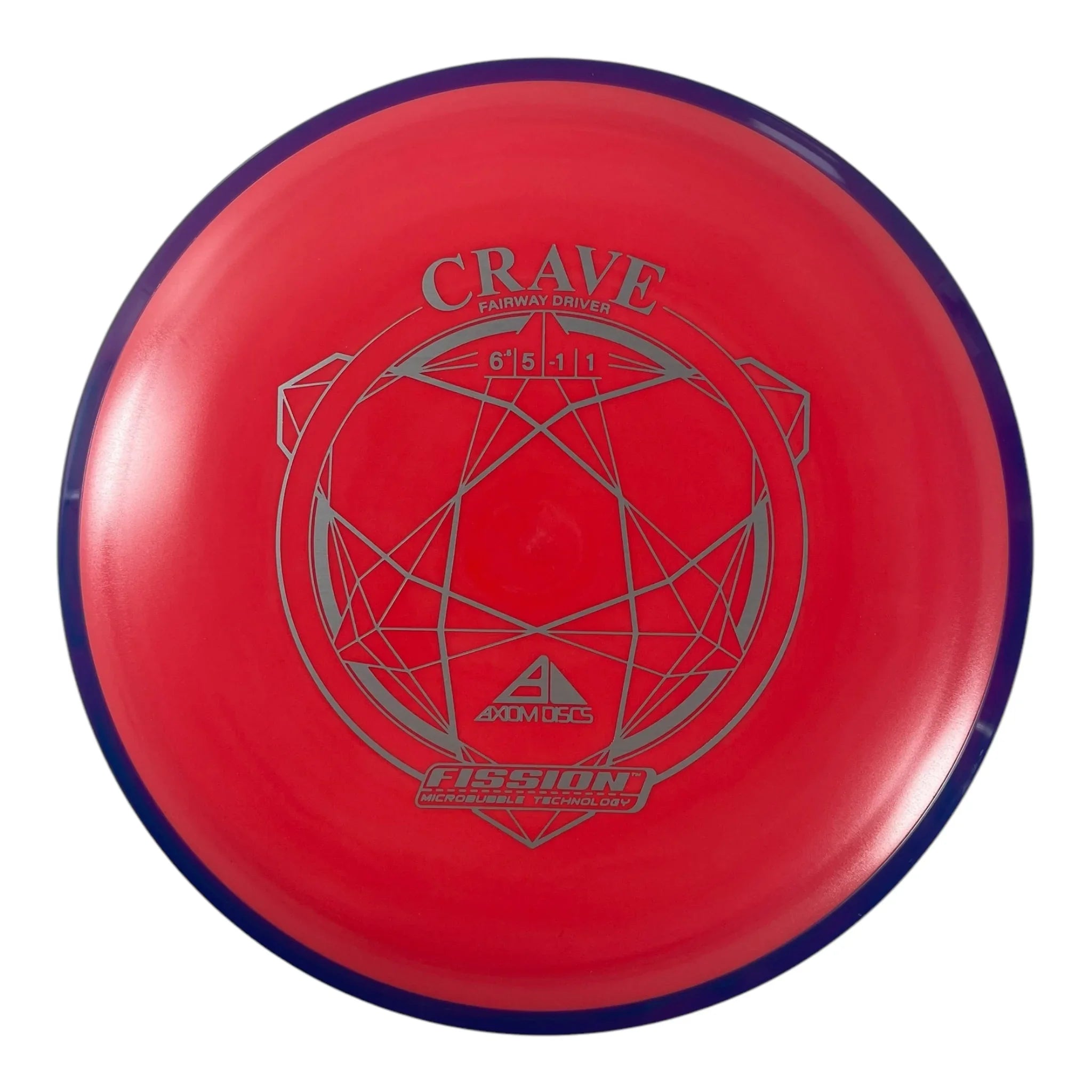 Axiom Discs Crave | Fission | Pink/Purple 152-169g Disc Golf