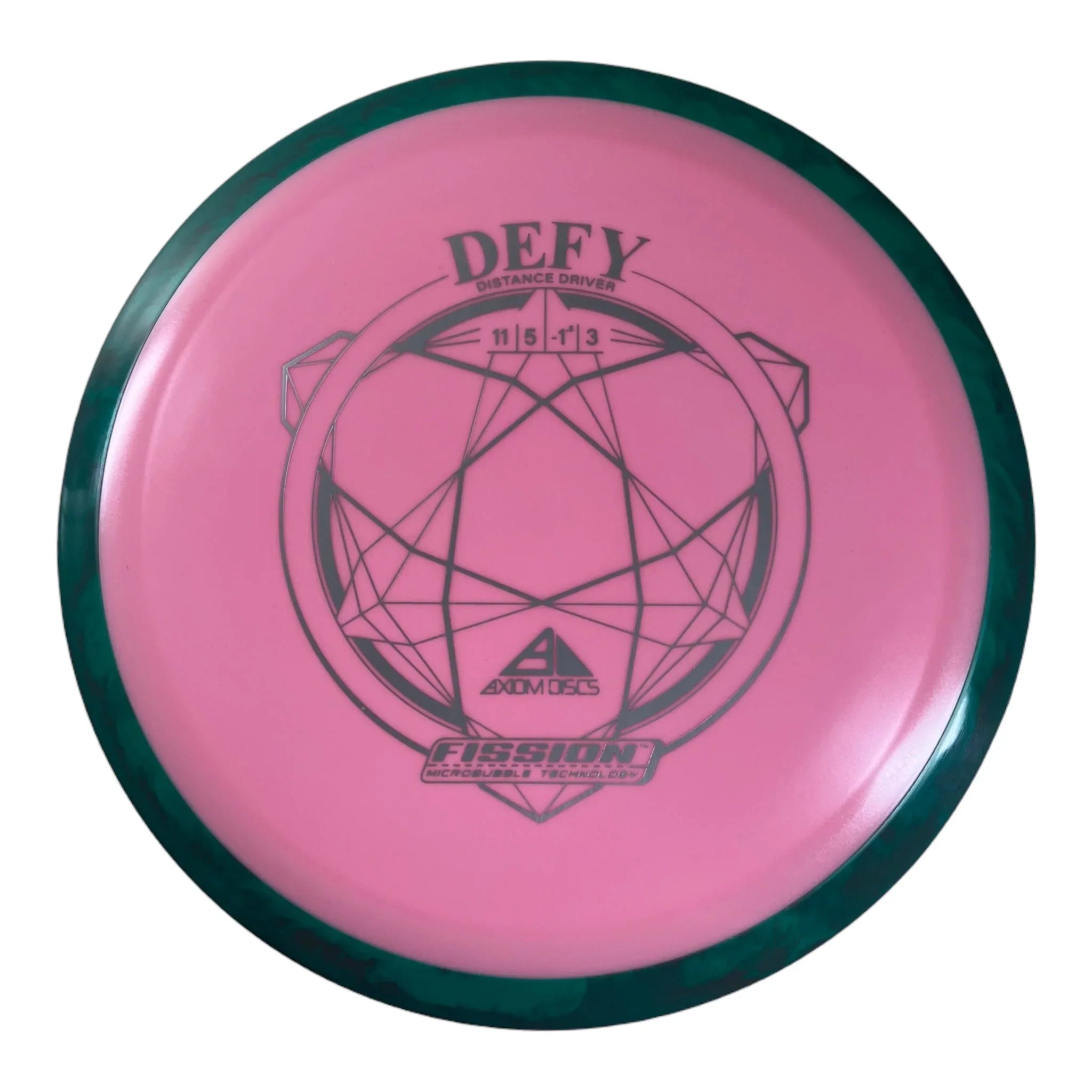 Axiom Discs Defy | Fission | Pink/Blue 161g Disc Golf