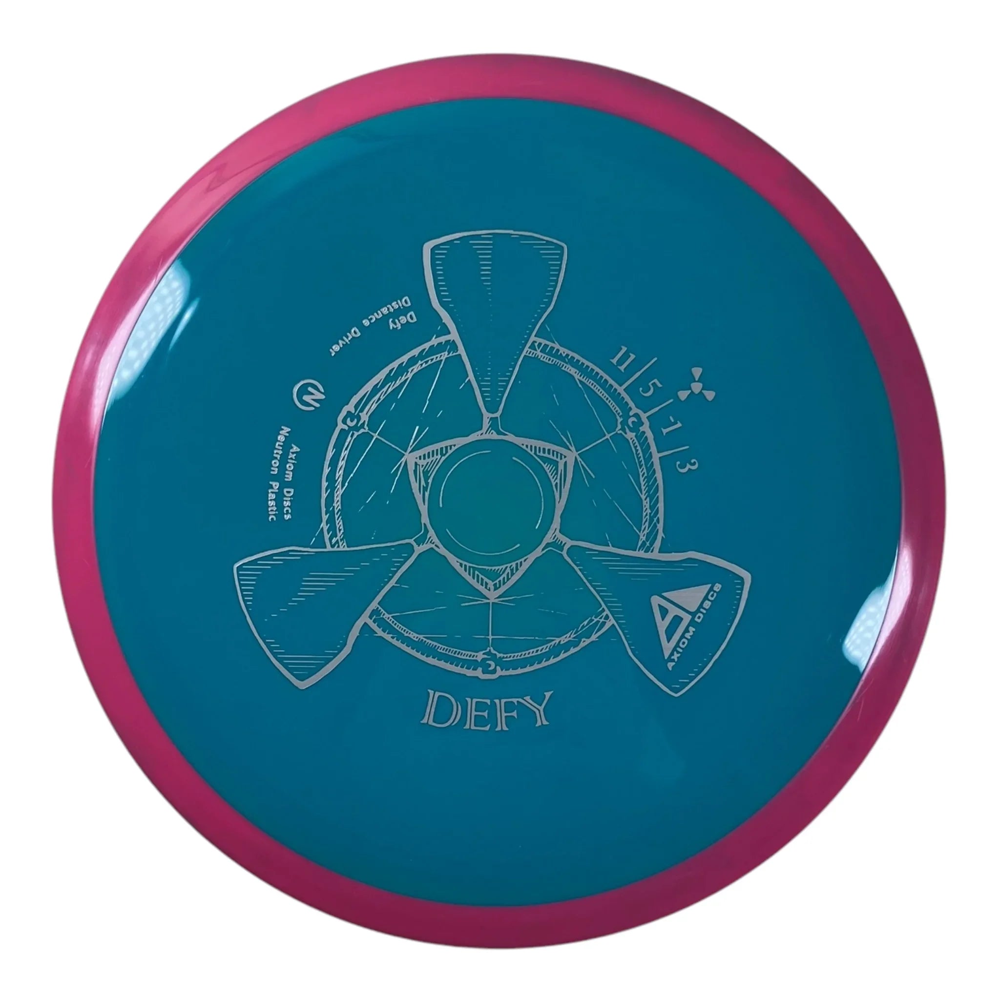 Axiom Discs Defy | Neutron | Blue/Pink 168g Disc Golf
