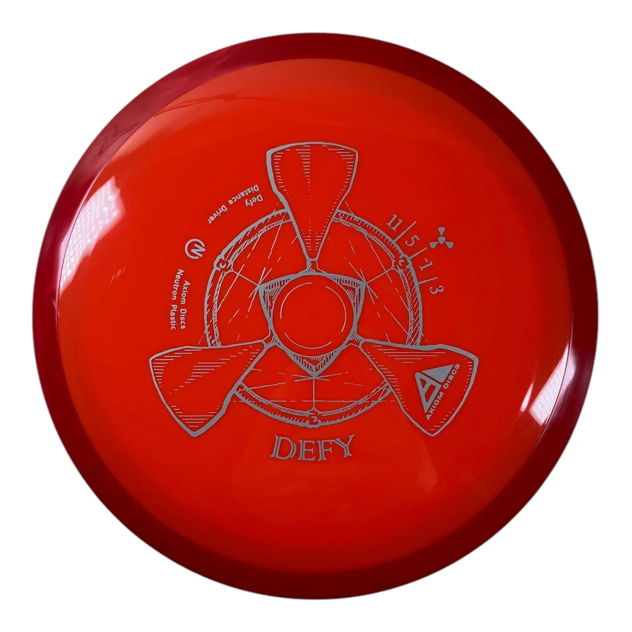 Axiom Discs Defy | Neutron | Orange/Red 170g Disc Golf