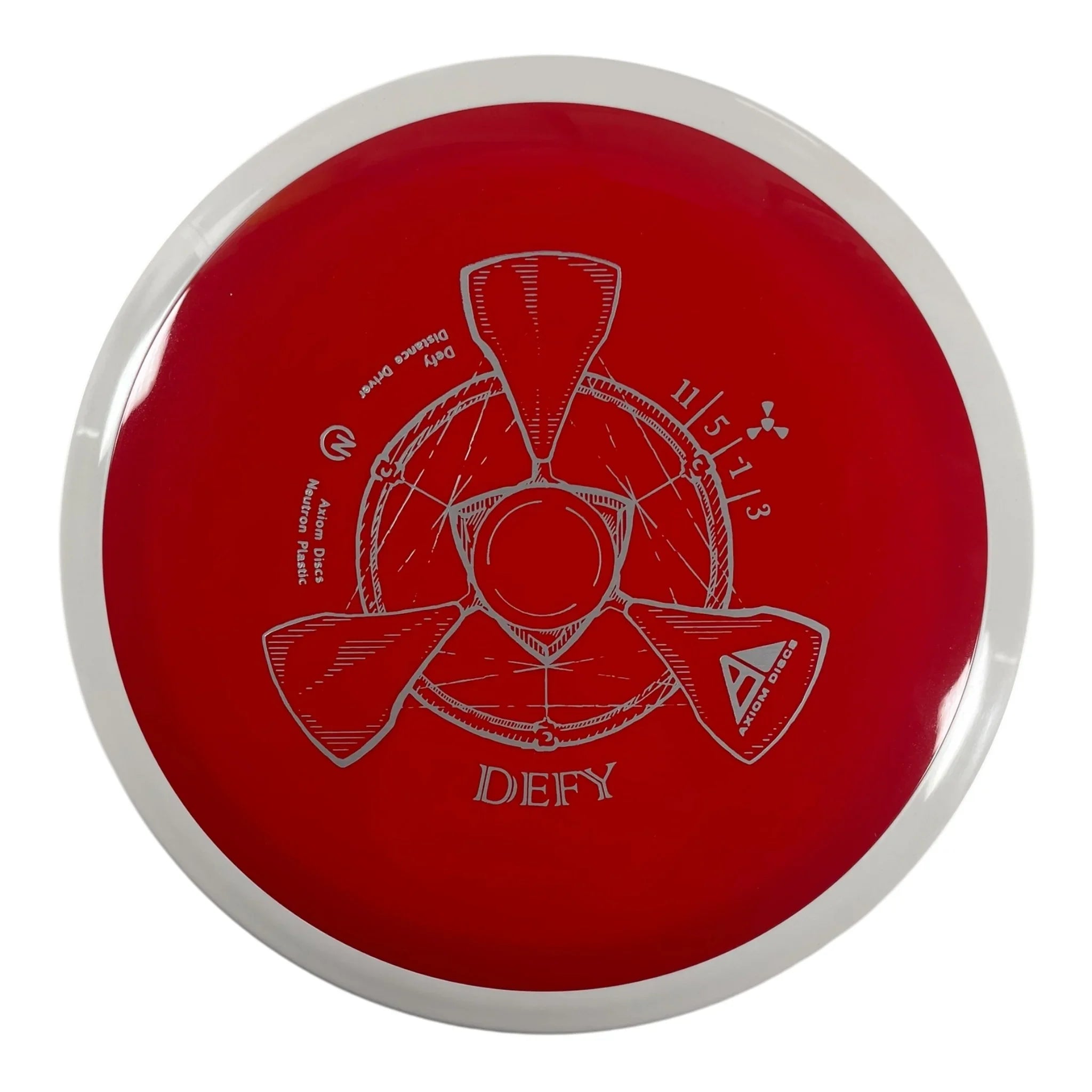Axiom Discs Defy | Neutron | Red/White 164g Disc Golf