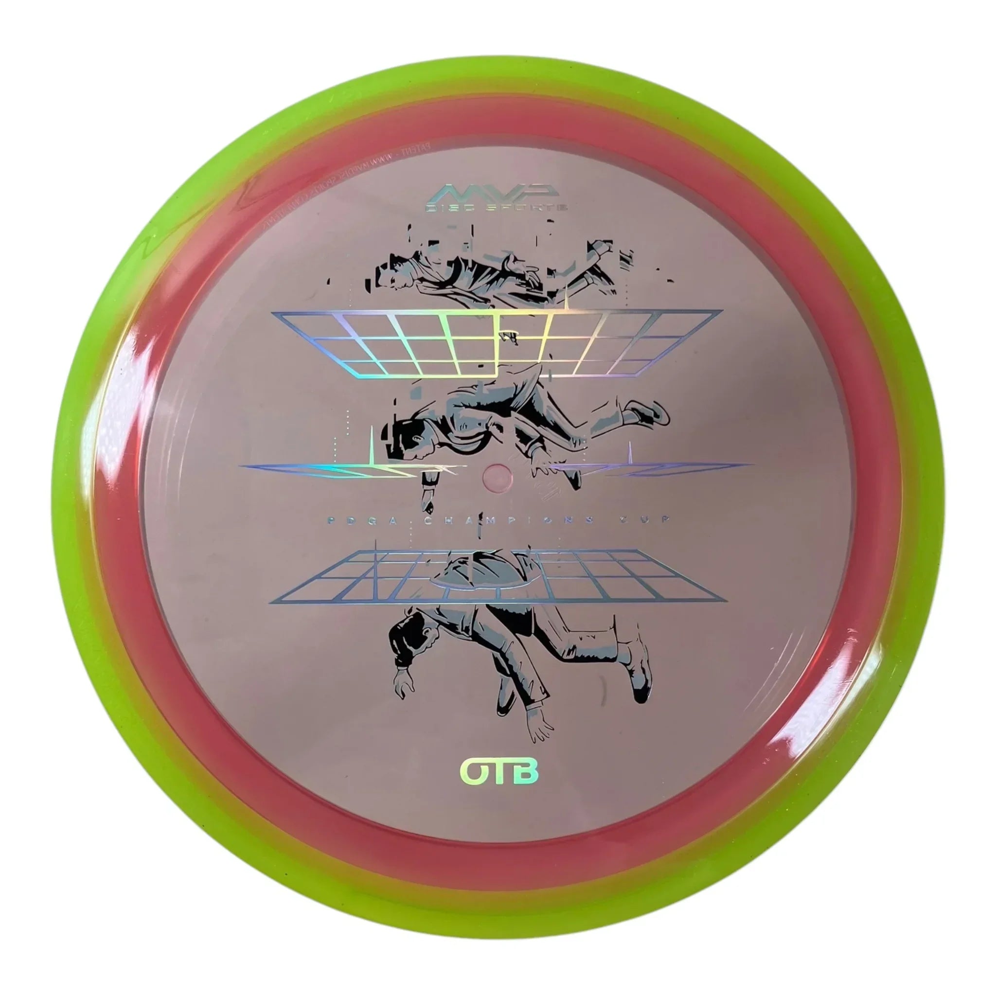 Axiom Discs Defy | Prism Proton Soft | Pink/Green 157g (OTB CC 2025) Disc Golf