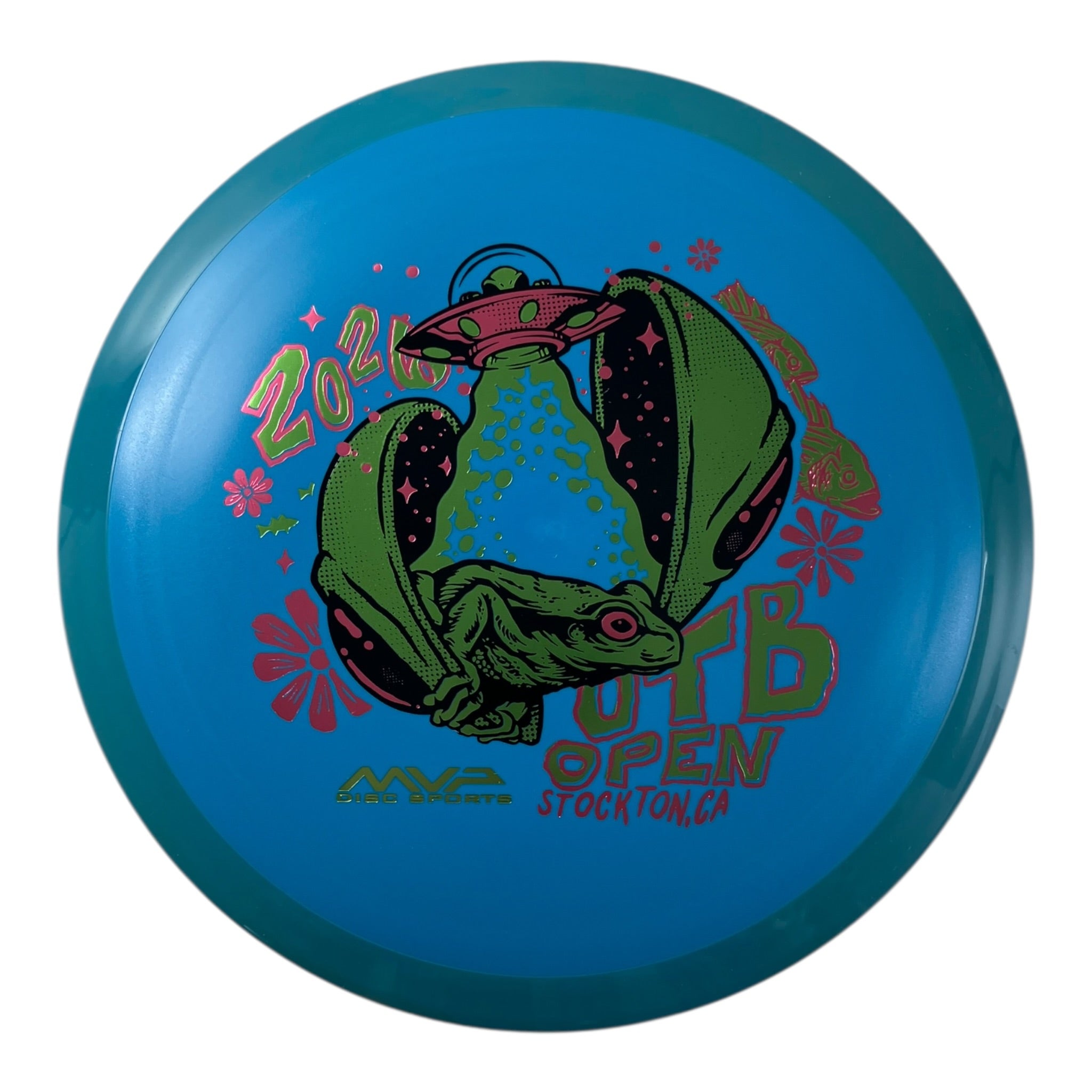 Axiom Discs Delirium | Fission | Blue/Teal 175g (OTB Open 2026) Disc Golf