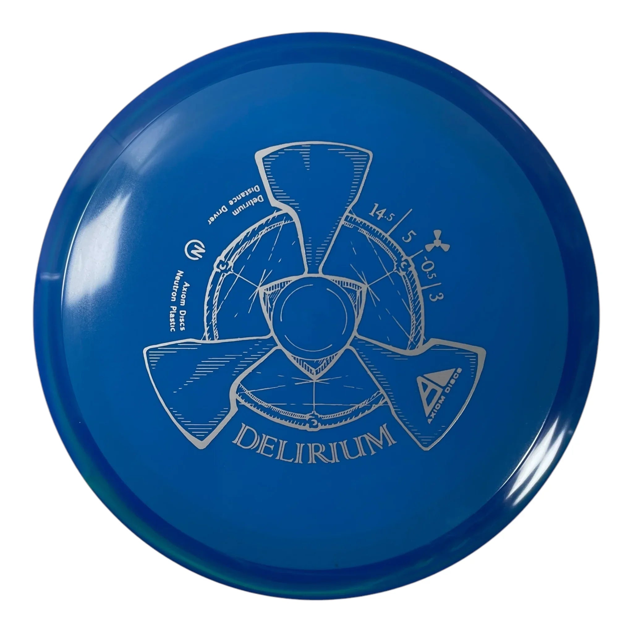 Axiom Discs Delirium | Neutron | Blue/Blue 173g Disc Golf