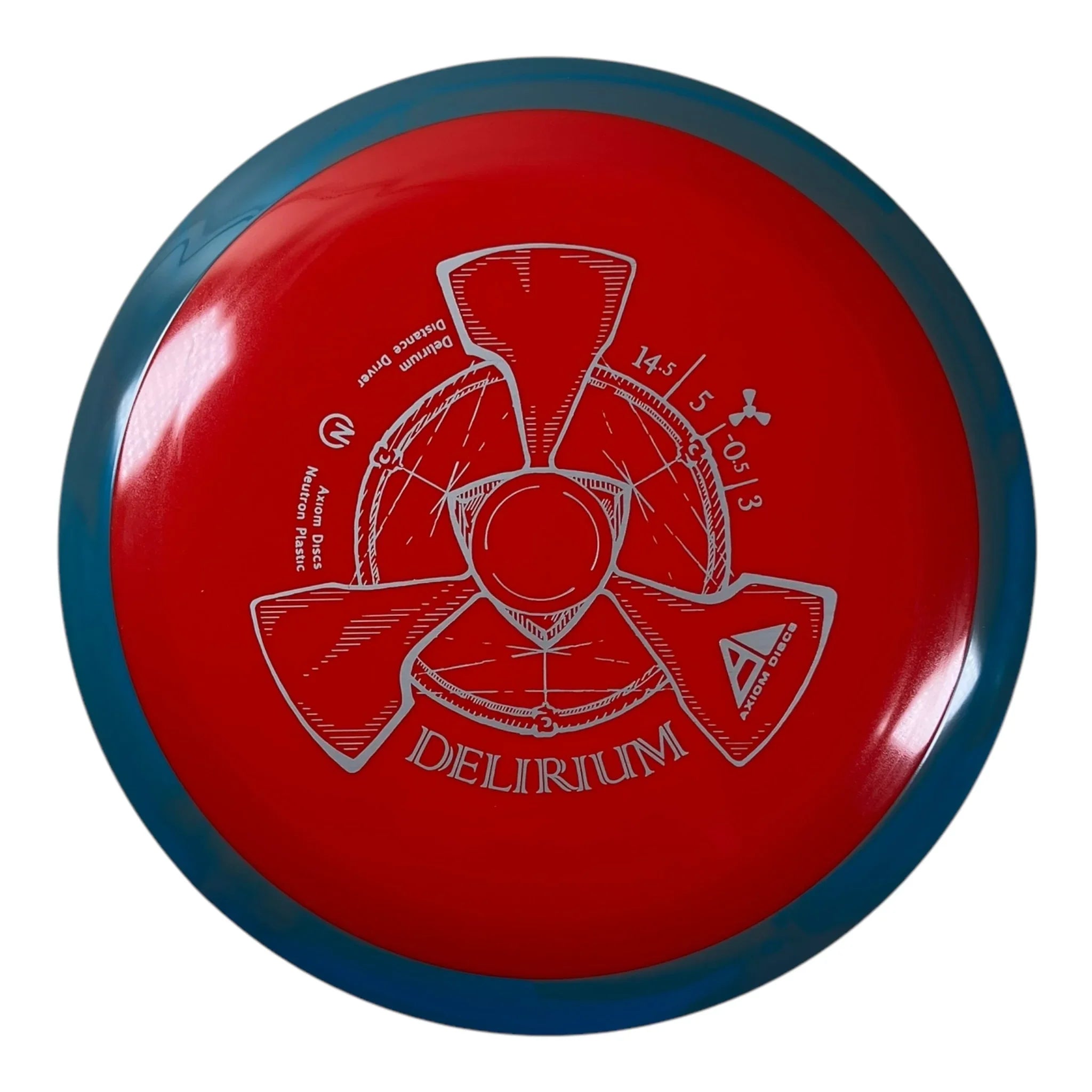 Axiom Discs Delirium | Neutron | Red/Blue 174g Disc Golf