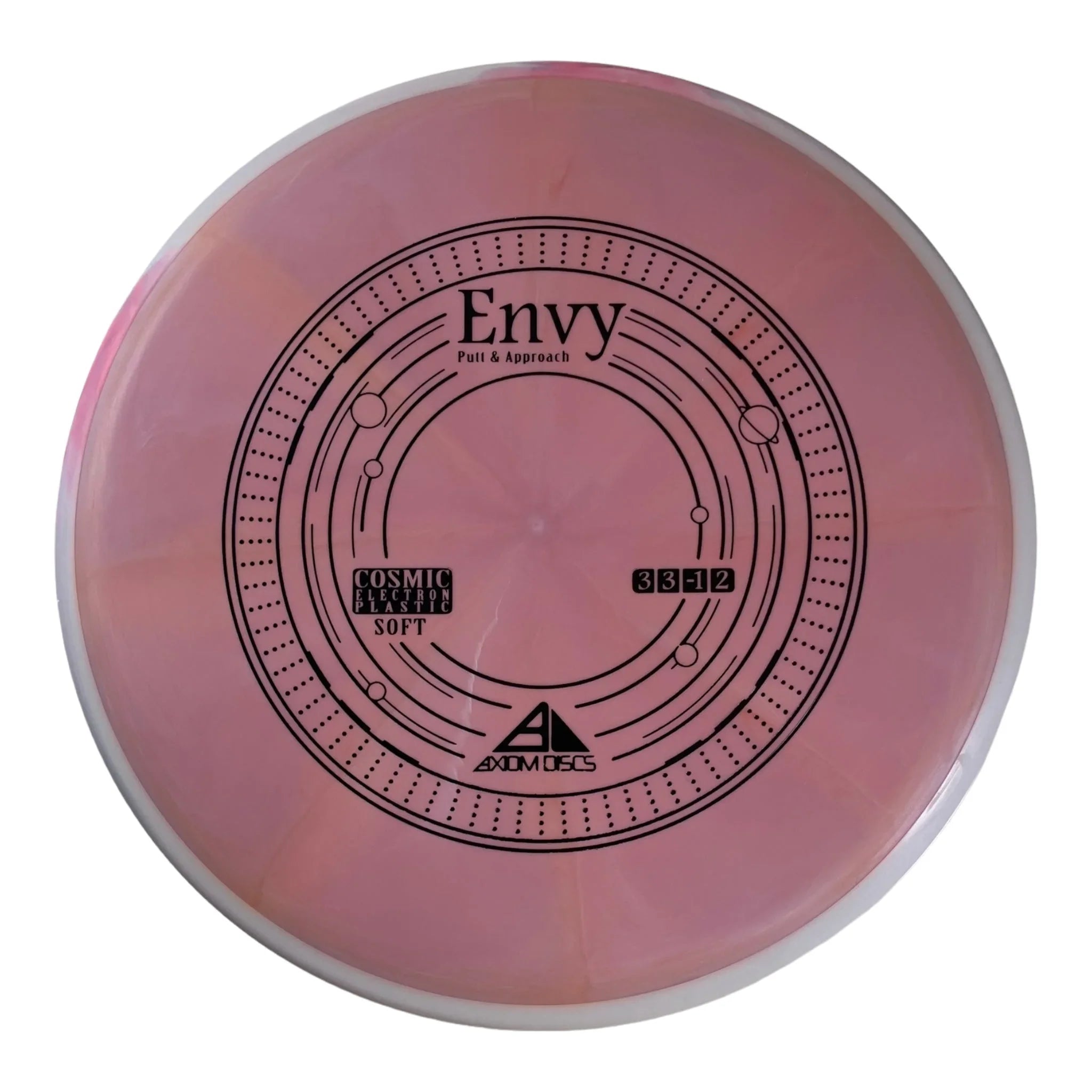 Axiom Discs Envy | Cosmic Electron Soft | Pink/White 172g Disc Golf