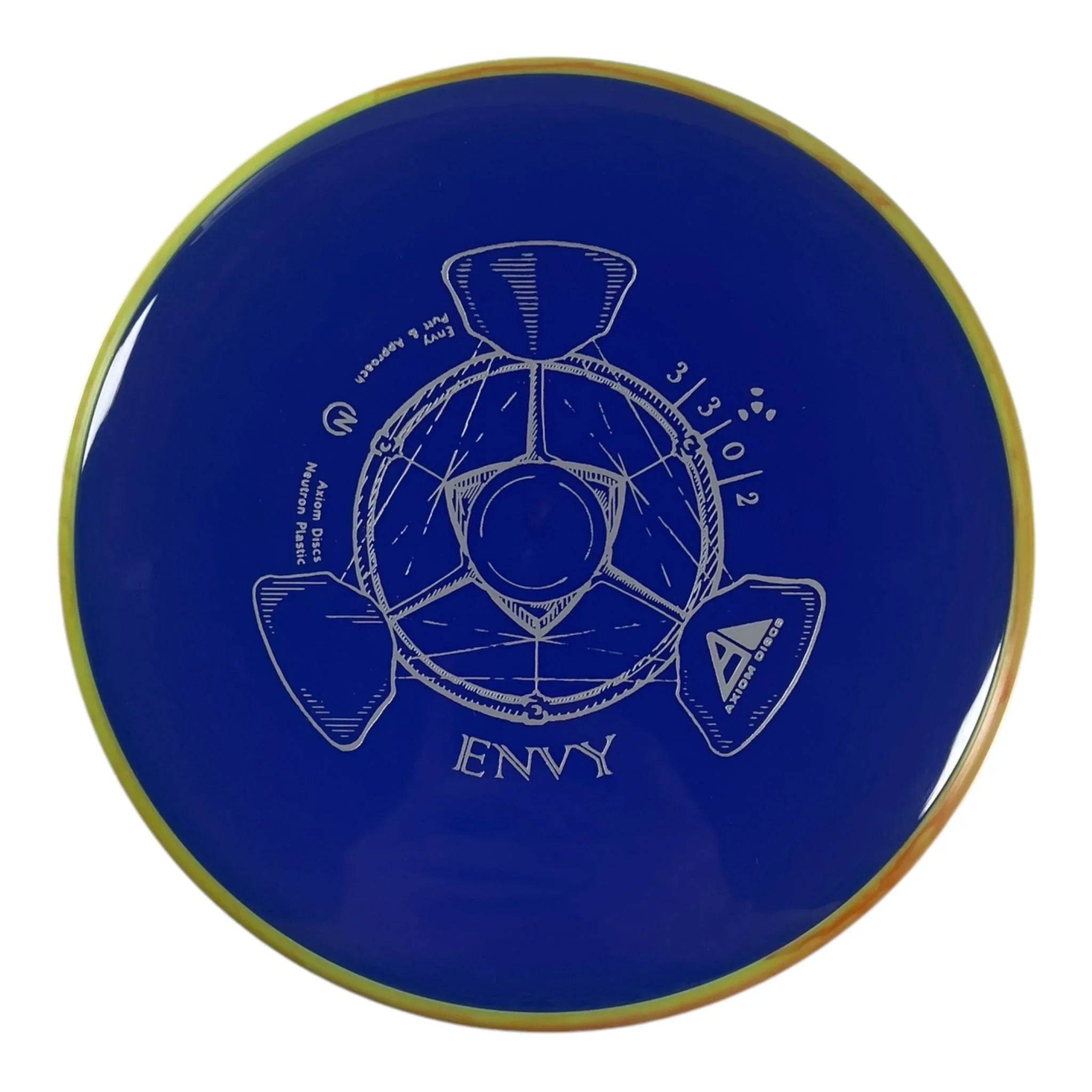 Axiom Discs Envy | Neutron | Purple/Yellow 171g Disc Golf