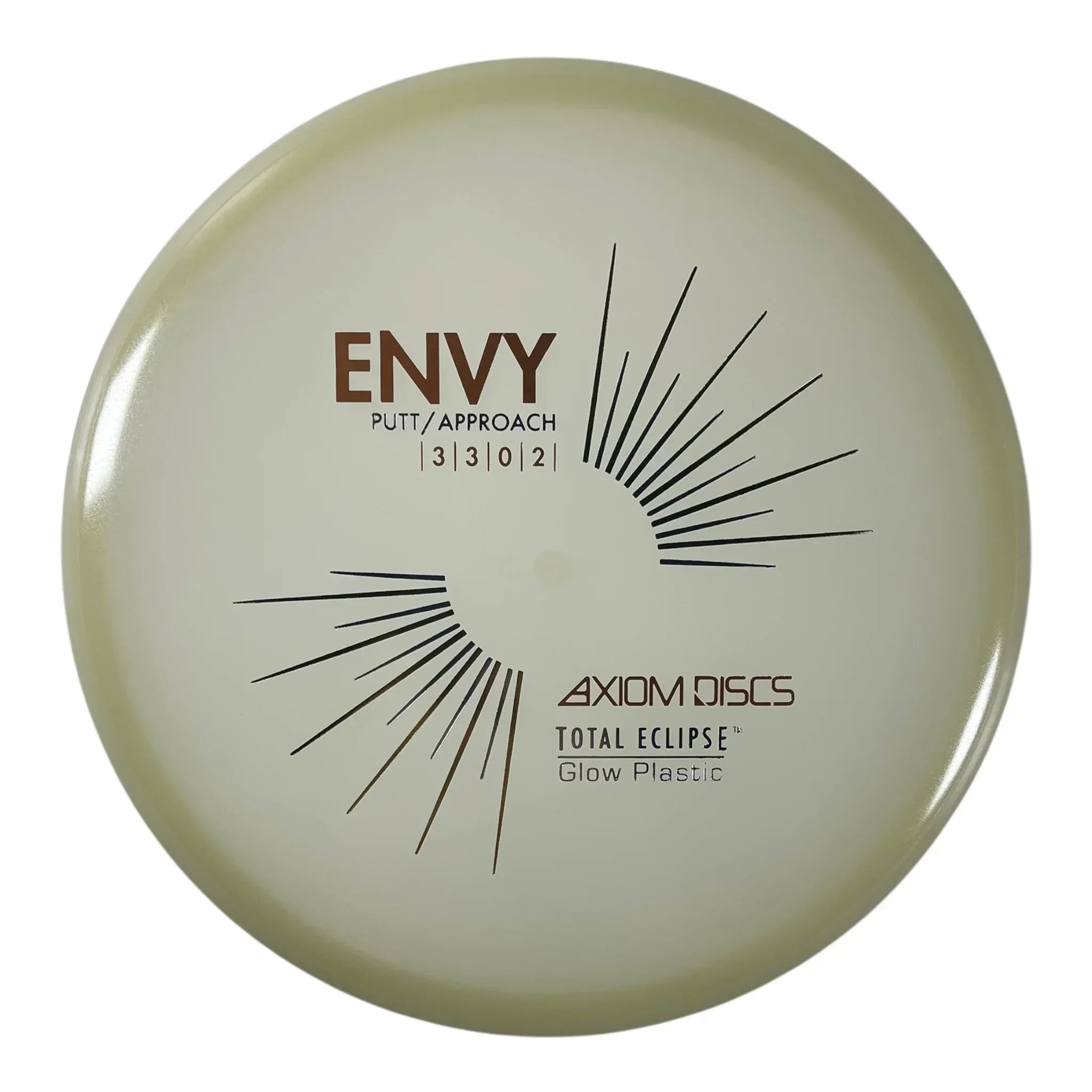 Axiom Discs Envy | Total Eclipse | Glow/Green 173-174g Disc Golf