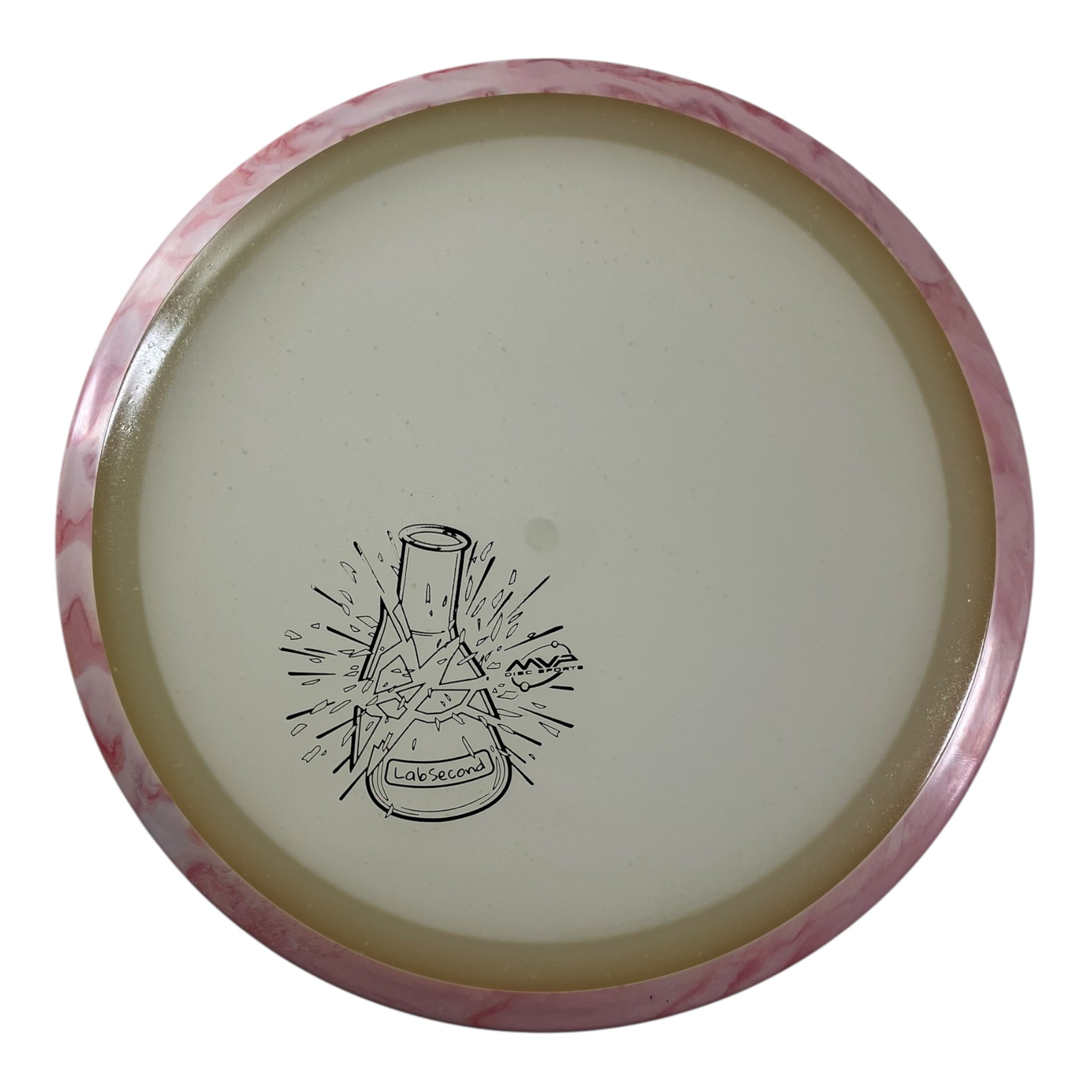 Axiom Discs Fireball - Lab Second | Particle Eclipse | Glow/Pink 172g Disc Golf