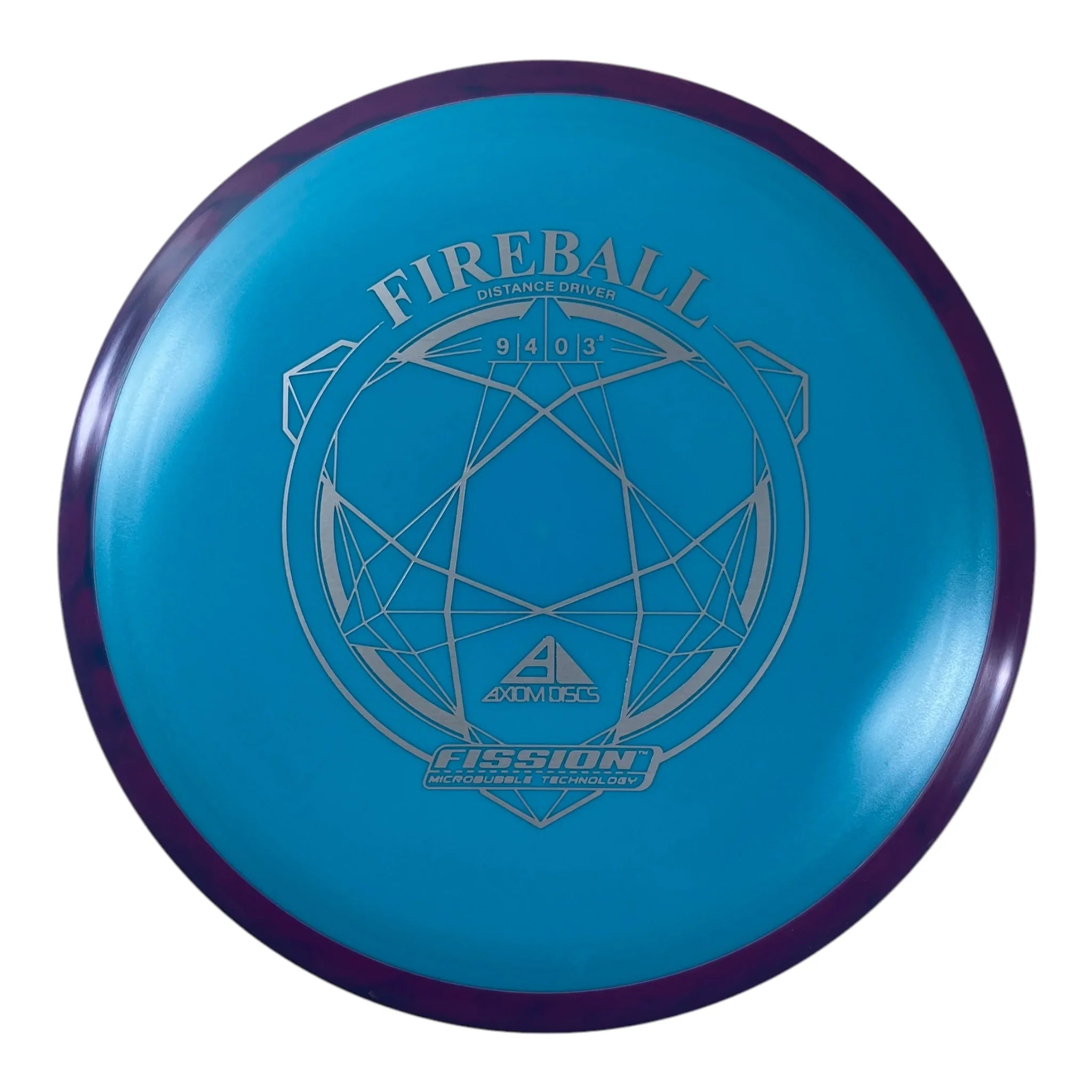 Axiom Discs Fireball | Fission | Blue/Purple 165g Disc Golf