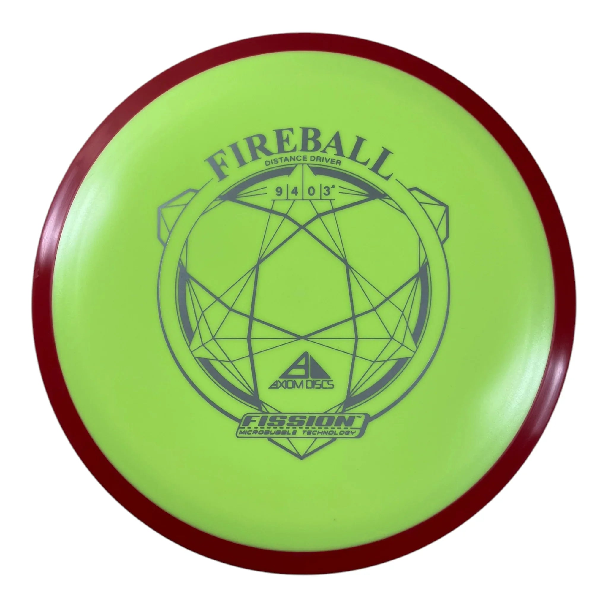 Axiom Discs Fireball | Fission | Green/Red 168g Disc Golf