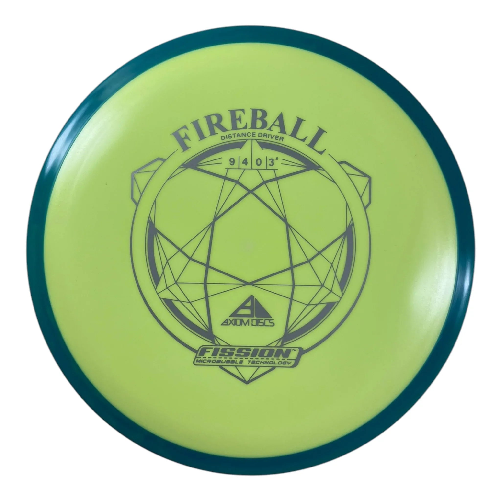 Axiom Discs Fireball | Fission | Green/Teal 154-158g Disc Golf