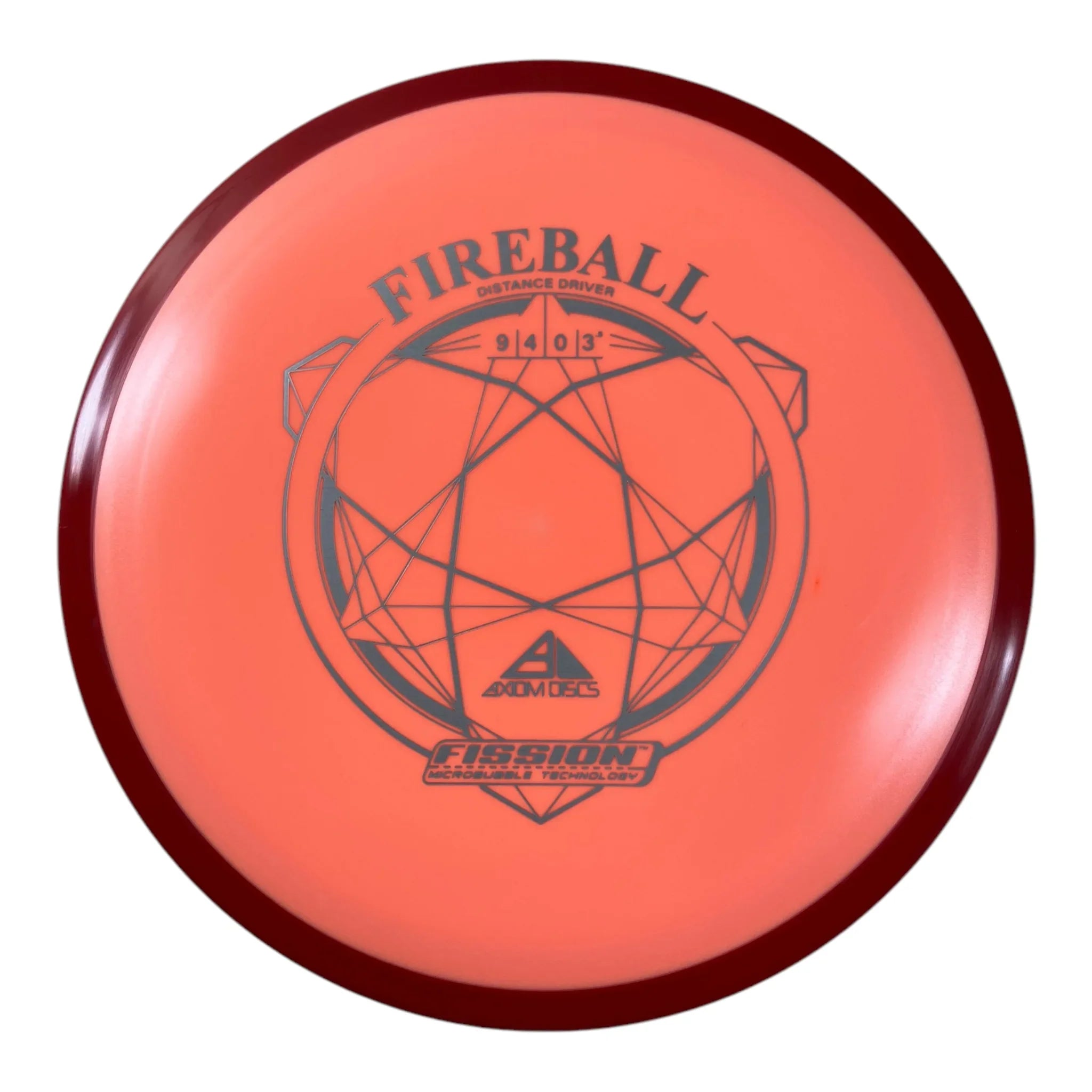 Axiom Discs Fireball | Fission | Orange/Red 162g Disc Golf