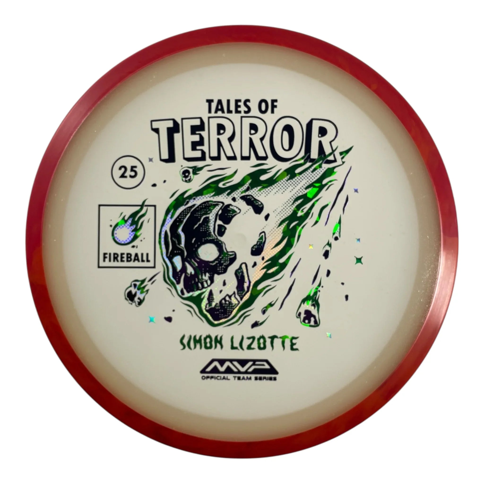 Axiom Discs Fireball | Particle Glow Eclipse | Orange/Purple/Green 175g (Simon Lizotte Halloween 2025) Disc Golf