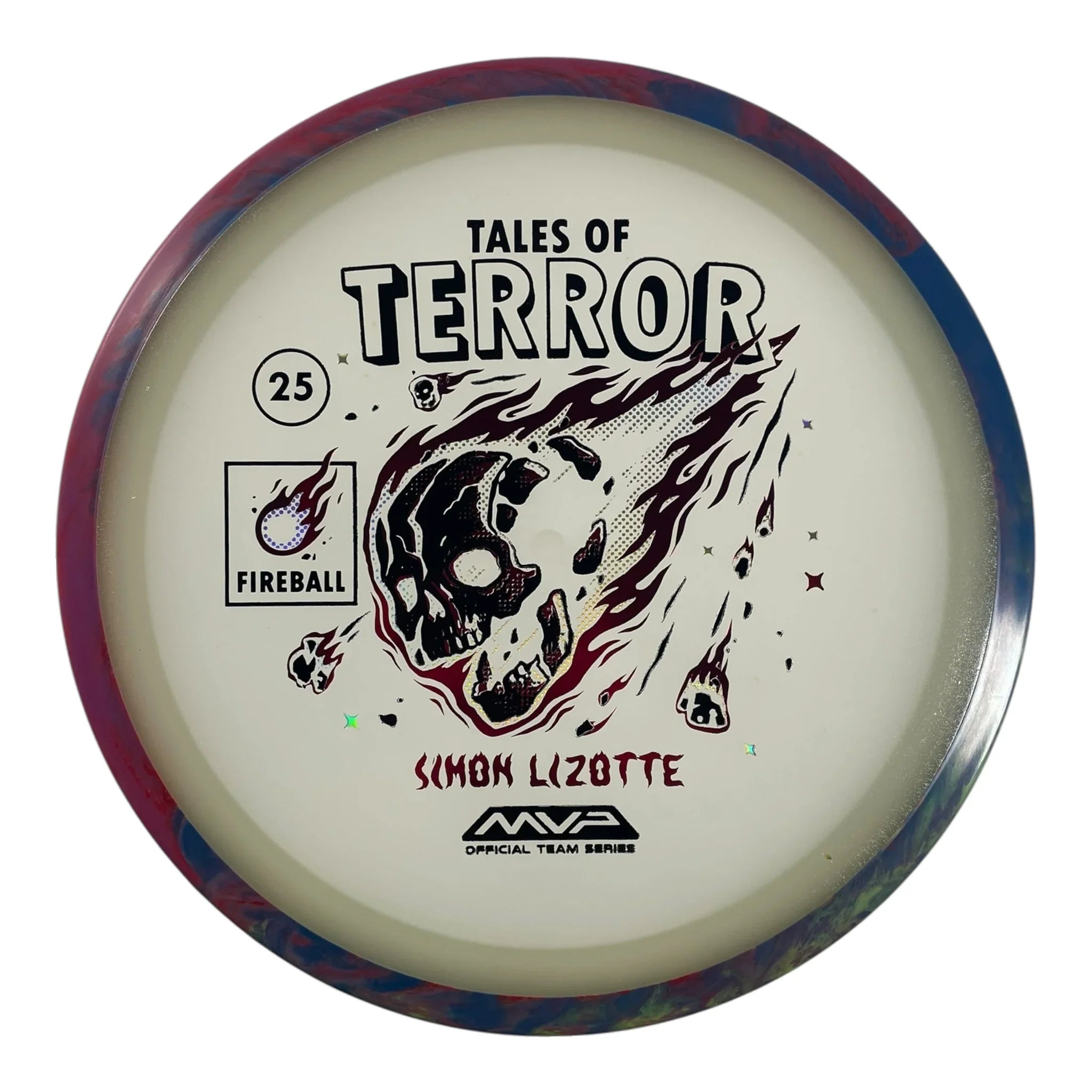 Axiom Discs Fireball | Particle Glow Eclipse | Red/Purple/Red 174g (Simon Lizotte Halloween 2025) Disc Golf