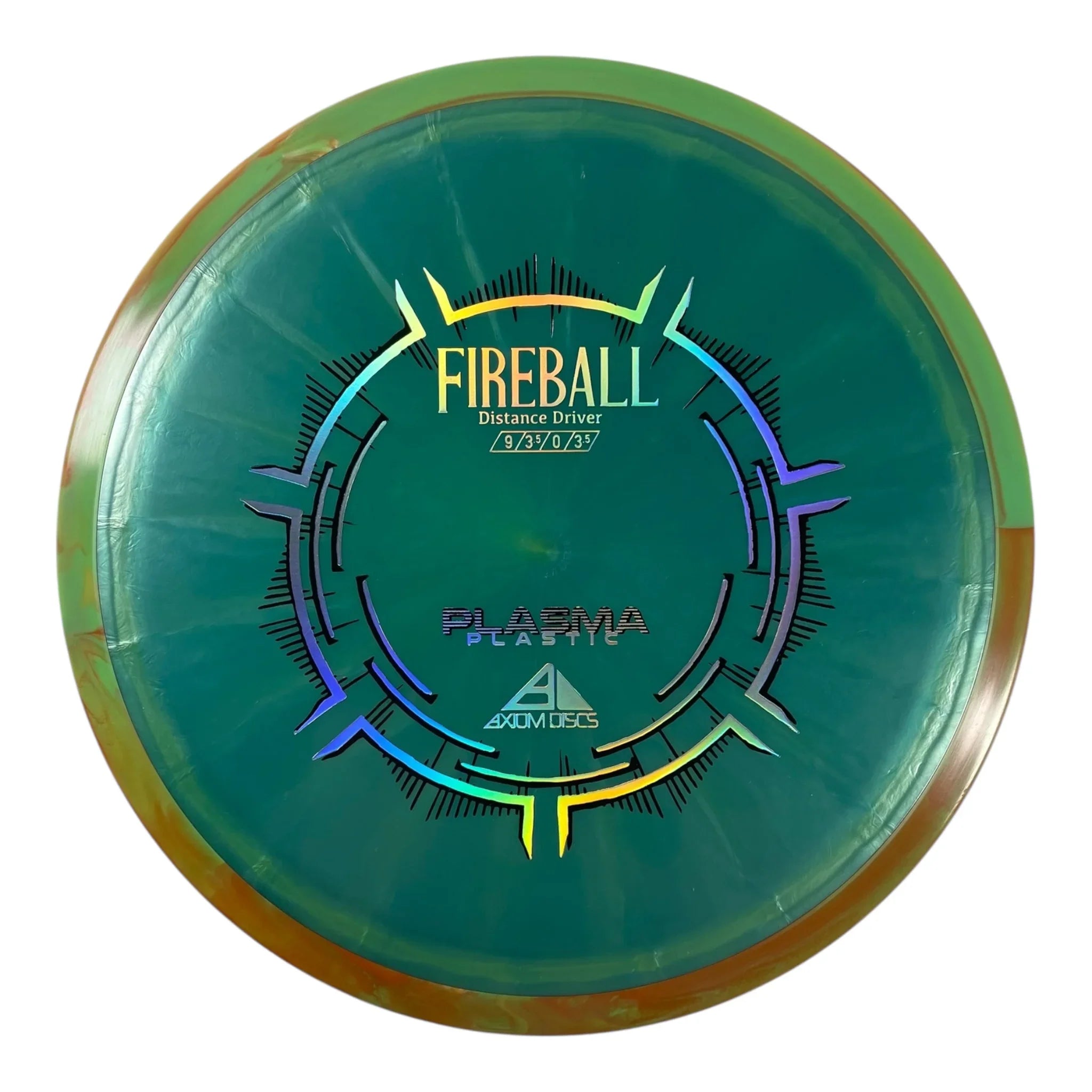 Axiom Discs Fireball | Plasma | Teal/Orange 171g Disc Golf